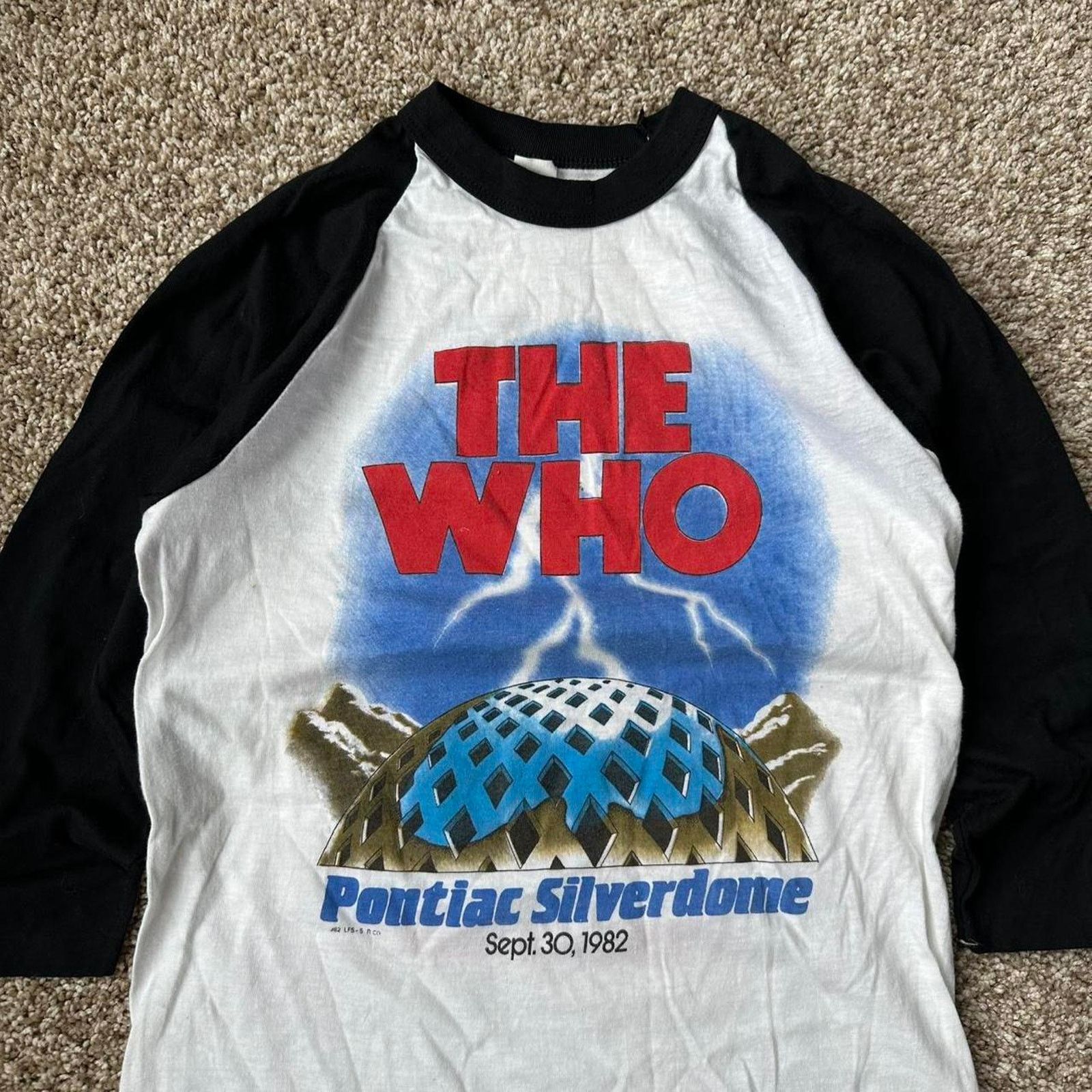 Band Tees × Vintage Vintage 80s Detroit The Clash The Who Band Tee Graphic Size US M / EU 48-50 / 2 - 3 Thumbnail
