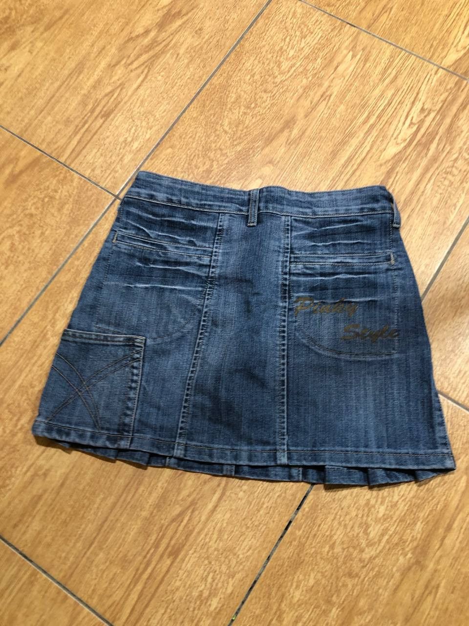 Dsquared2 90's Dsquared2 Mini Flared Denim Skirt Size 27" / US 4 / IT 40 - 9 Thumbnail