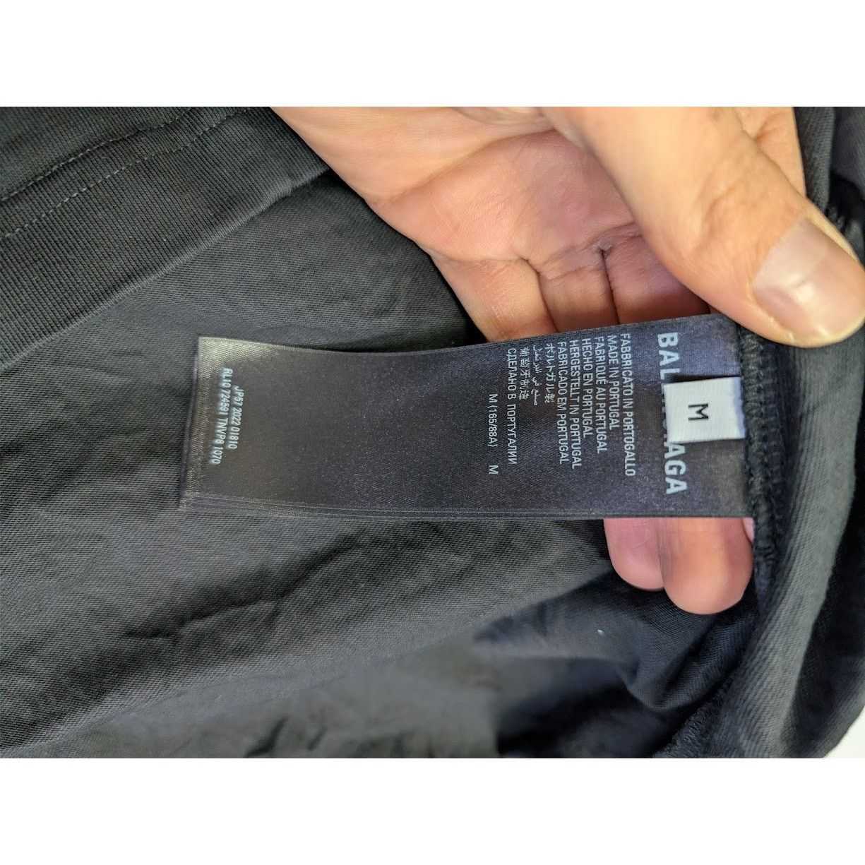 Adidas × Balenciaga o1rshd1 Mountain Embro Vintage Jersey Crewneck Black/White Size US M / EU 48-50 / 2 - 15 Thumbnail