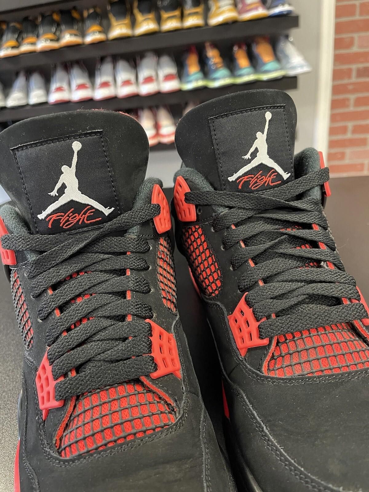 Jordan Brand Size 11.5 - Air Jordan 4 Retro “Red Thunder” CT8527-016 Size US 11.5 / EU 44-45 - 6 Thumbnail