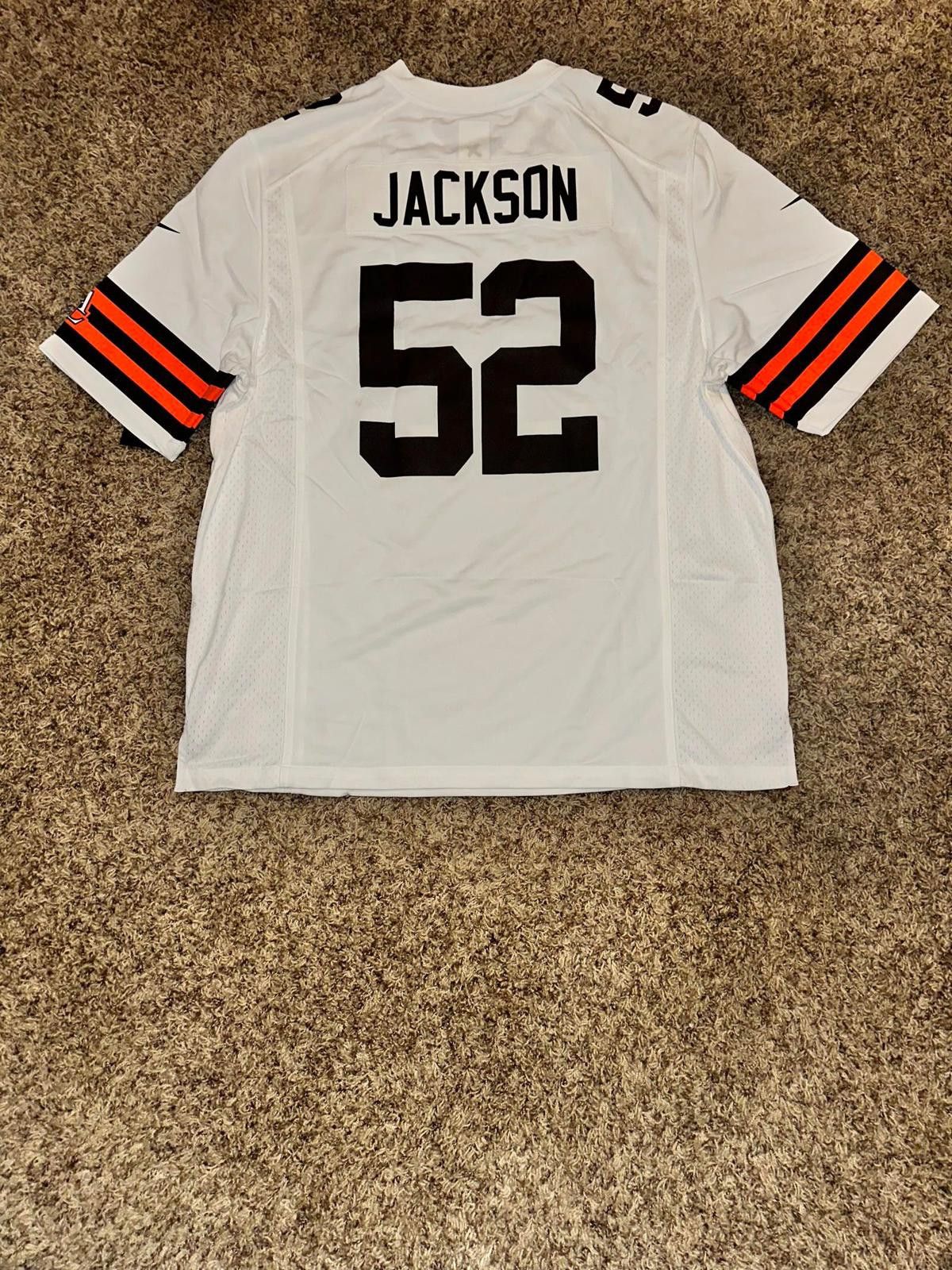 Nike Nike Men’s On Field Cleveland Browns NFL #52 Jackson Jersey Size US XL / EU 56 / 4 - 6 Thumbnail
