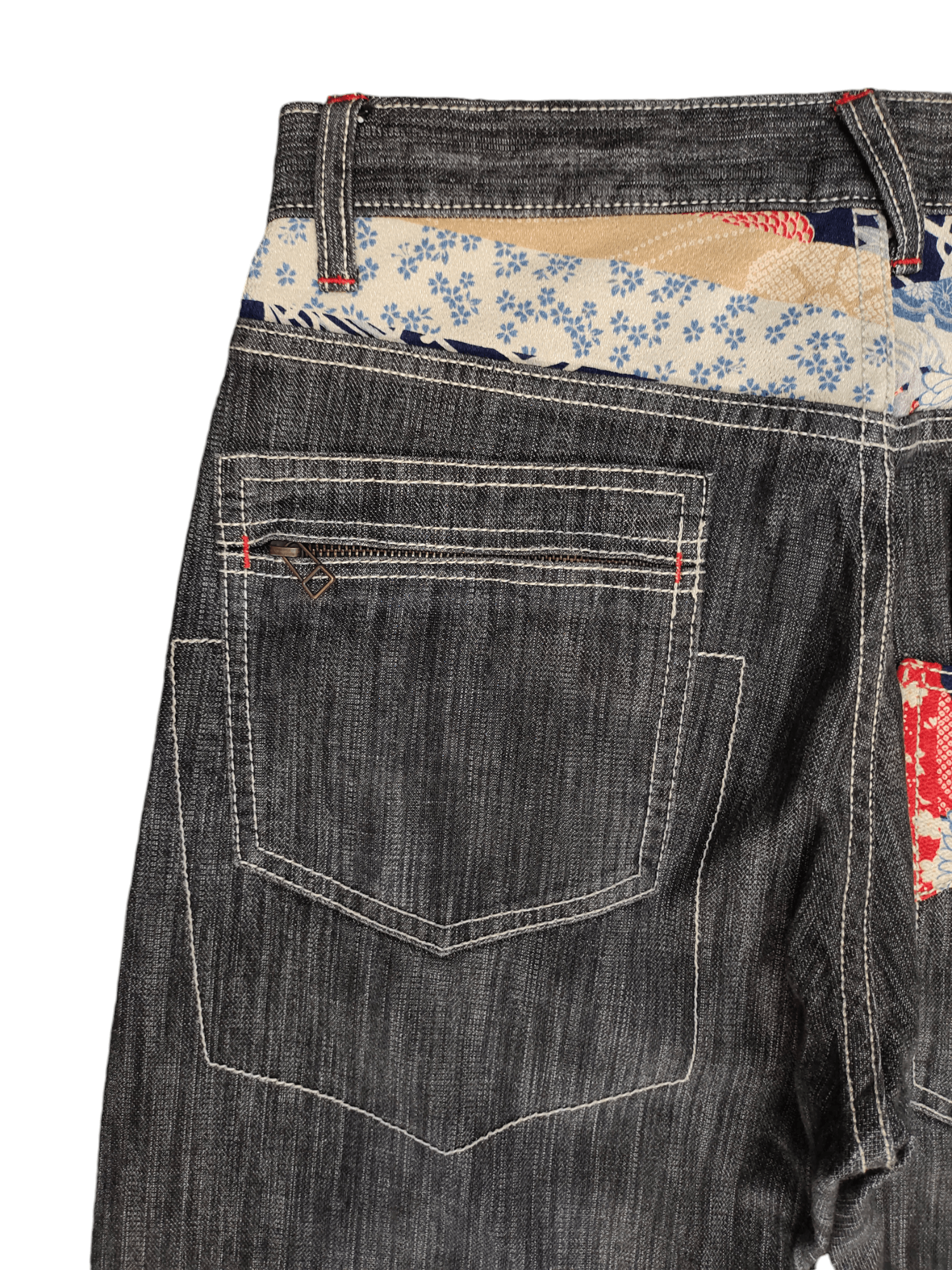 Karakuri Tamashii Vintage Y2k Wild Khakis Sukajan Sakura Jeans Karakuri Style Size US 32 / EU 48 - 13 Thumbnail