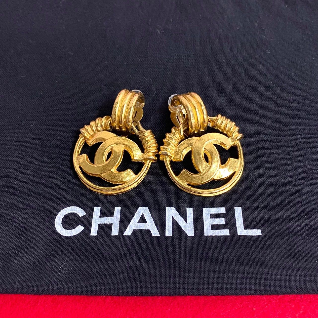 Chanel Chanel Chanel Earrings Metal Earrings DUTY FREE for USA Size ONE SIZE - 1 Thumbnail