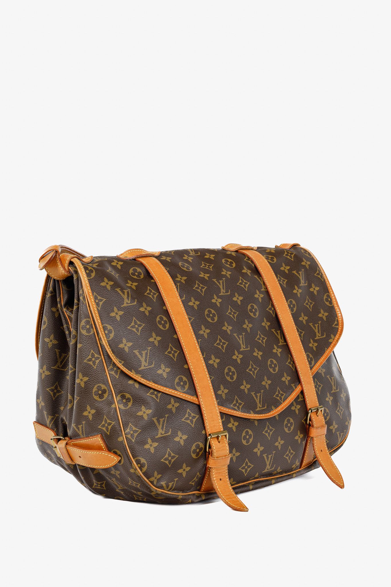 Louis Vuitton Louis Vuitton Saumur Monogram Canvas Large Satchel Size ONE SIZE - 2 Thumbnail