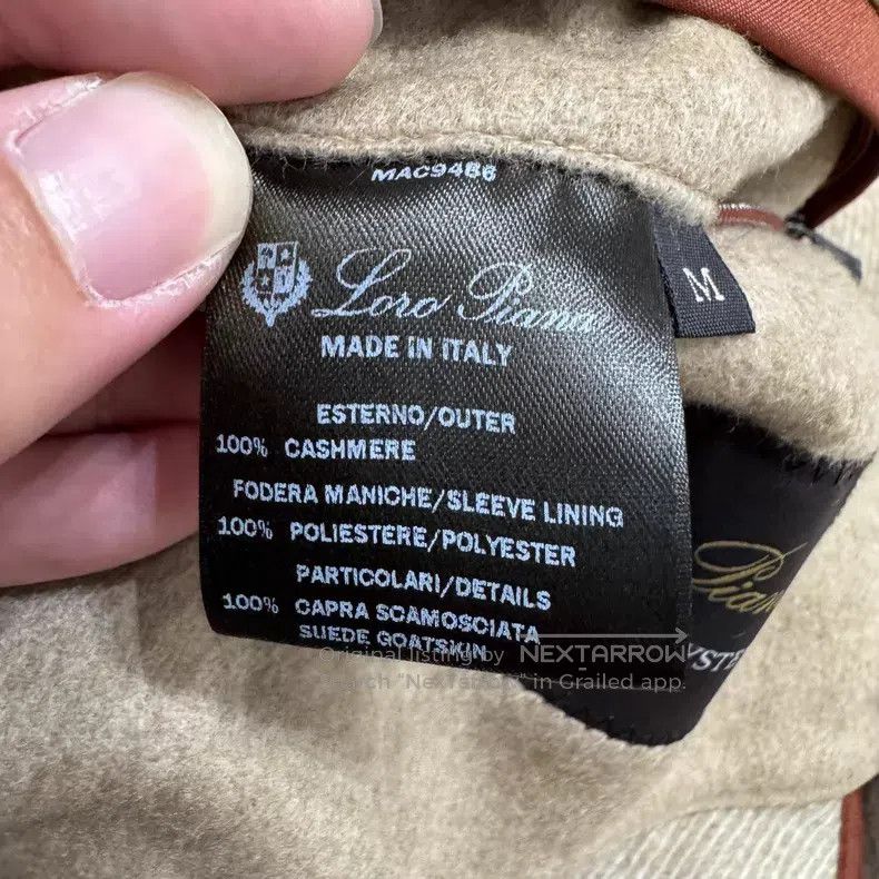 Loro Piana Loro Piana CASHMERE RAIN SYSTEM Cashmere Coat Size US M / EU 48-50 / 2 - 4 Thumbnail