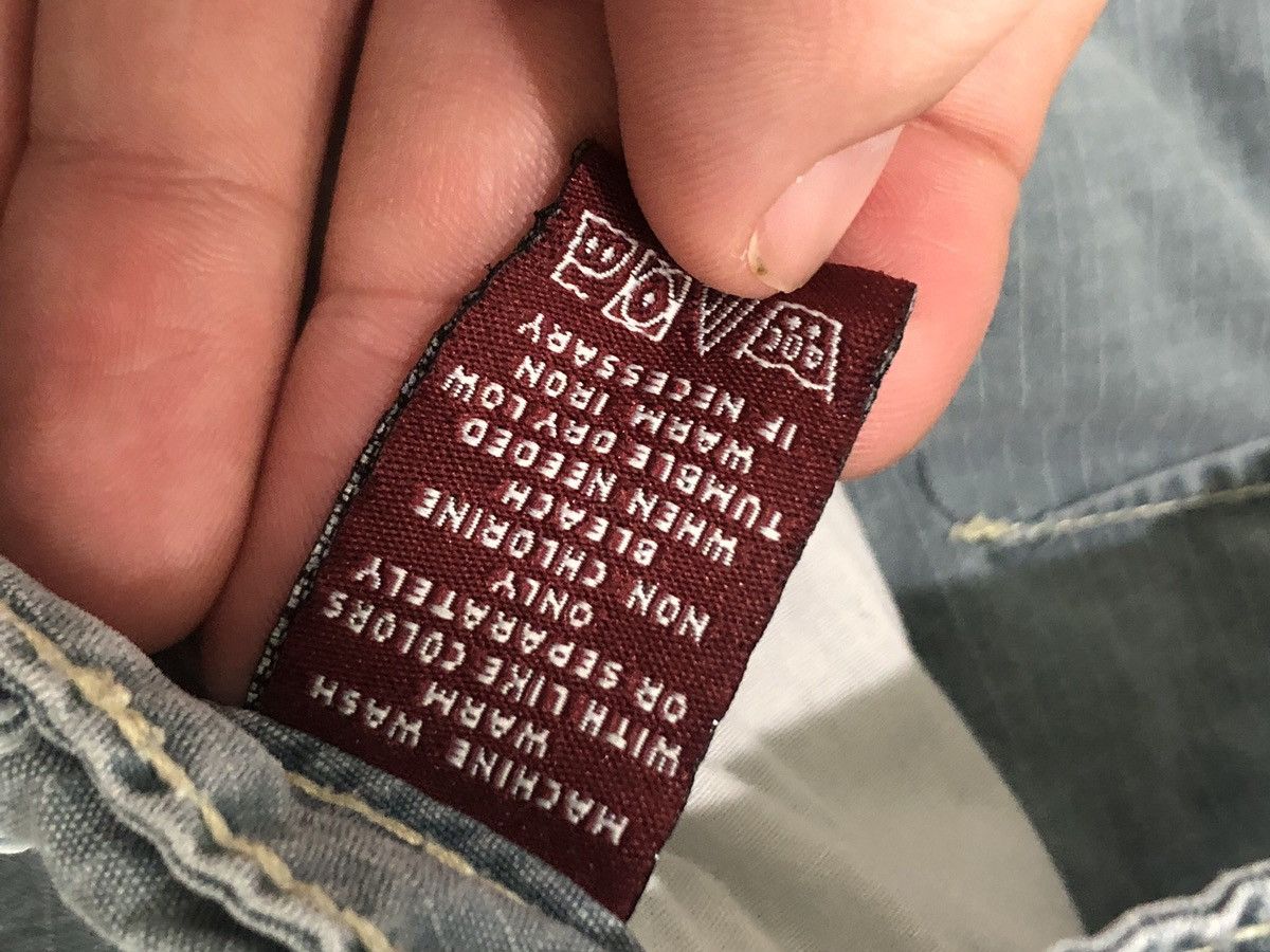Vintage Vtg Y2K Jones Wear Jeans Capri Shorts Size 30" / US 8 / IT 44 - 6 Thumbnail