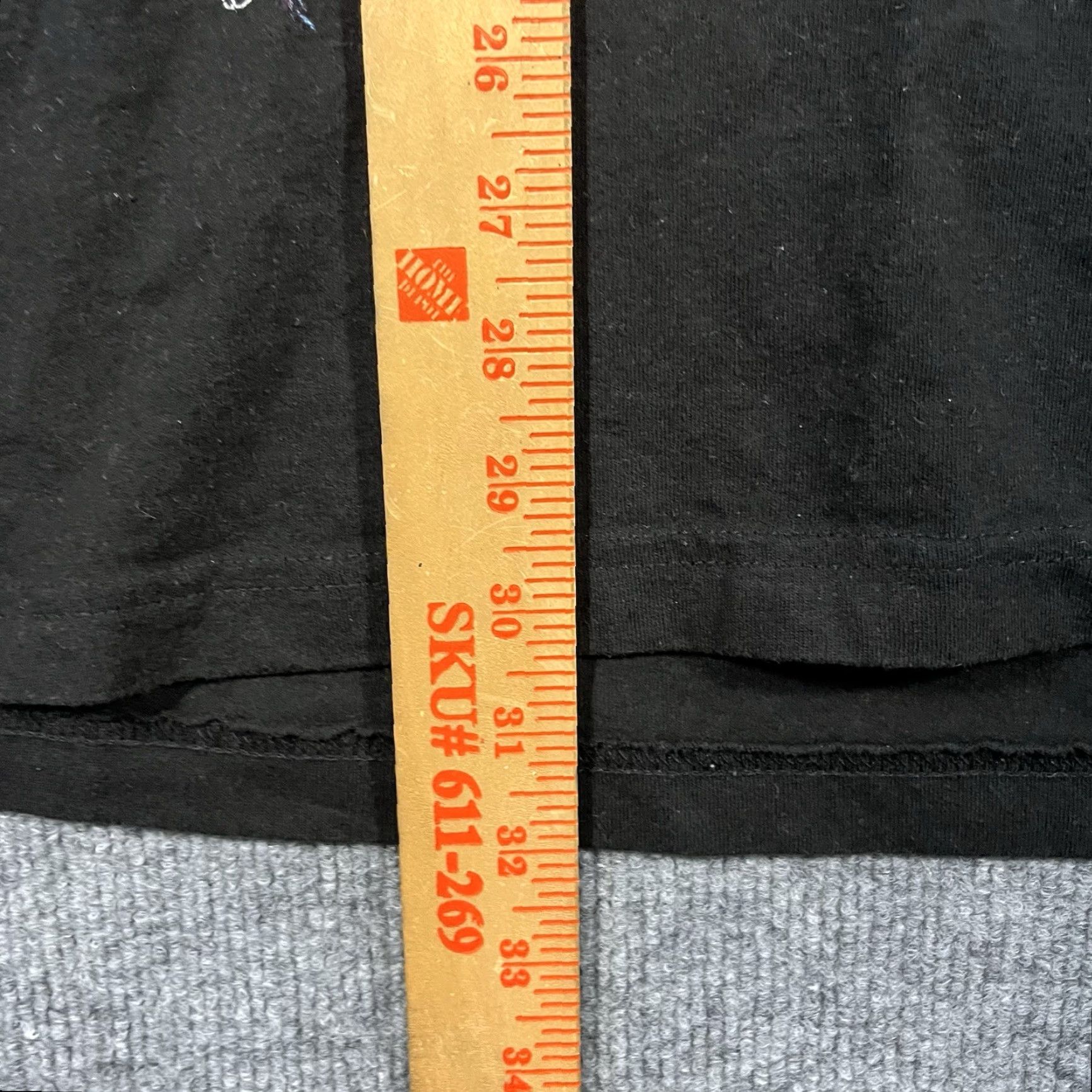 Vintage Lost In The Hills Men T Shirt XL Black Graphic Short Sleeve Skull Shirt Mens XL Black Skull Graphic Tee Size US XL / EU 56 / 4 - 6 Thumbnail