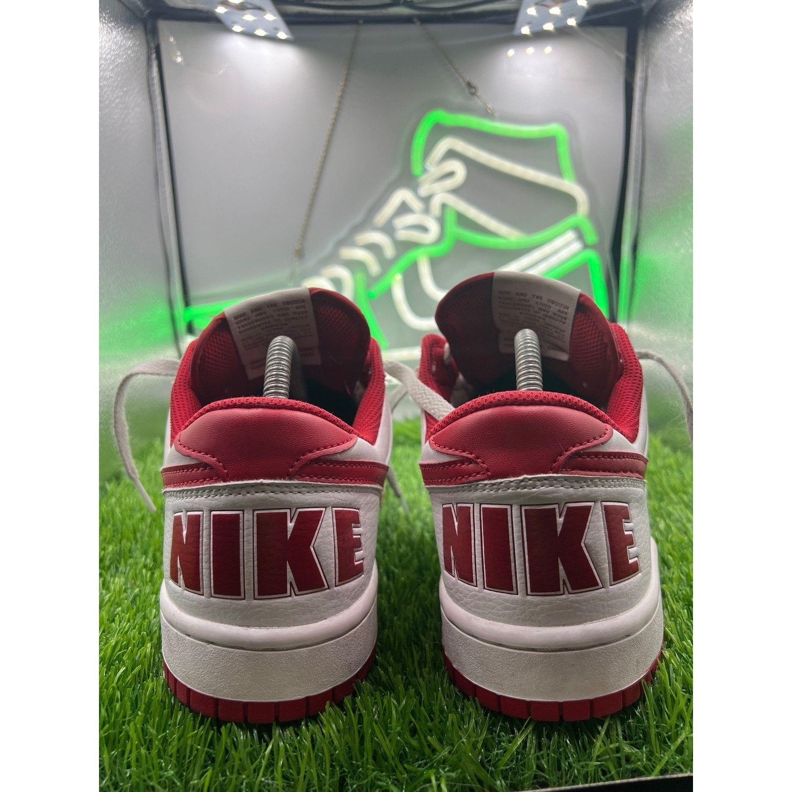 Nike Nike Big Nike Low Athletic Shoes White/Gym Red Men 9 Size US 9 / EU 42 - 5 Thumbnail