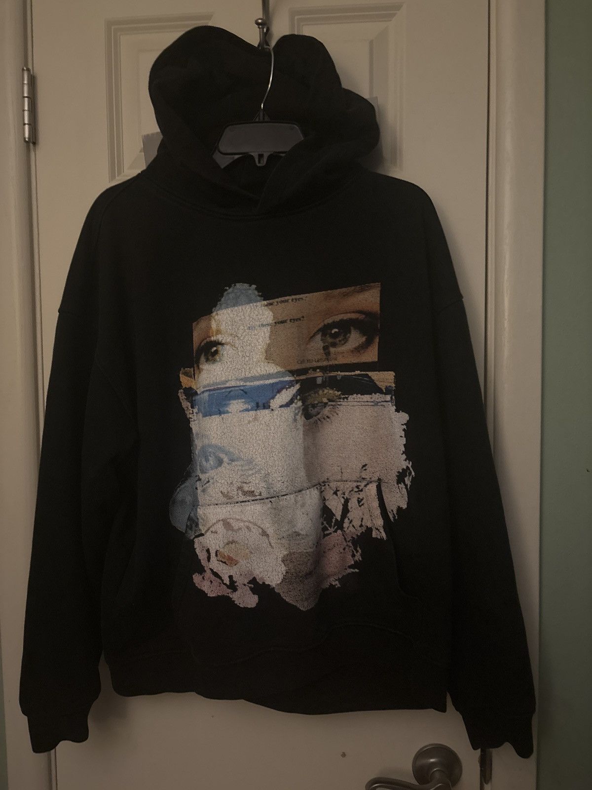 Other Leftuhlone “Are These Your Eyes” One-Time Drop Hoodie Size US M / EU 48-50 / 2 - 1 Thumbnail