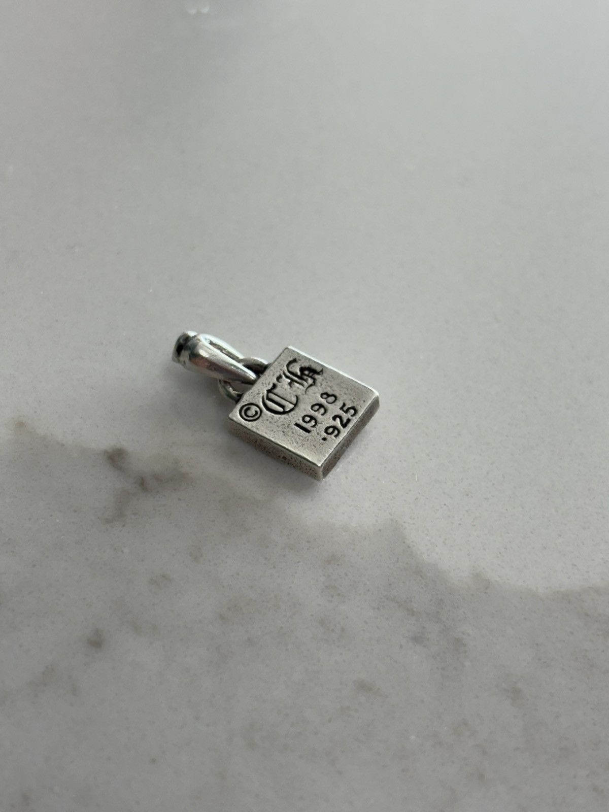 Chrome Hearts Chrome Hearts Fleur Frame Pendant Size ONE SIZE - 2 Thumbnail
