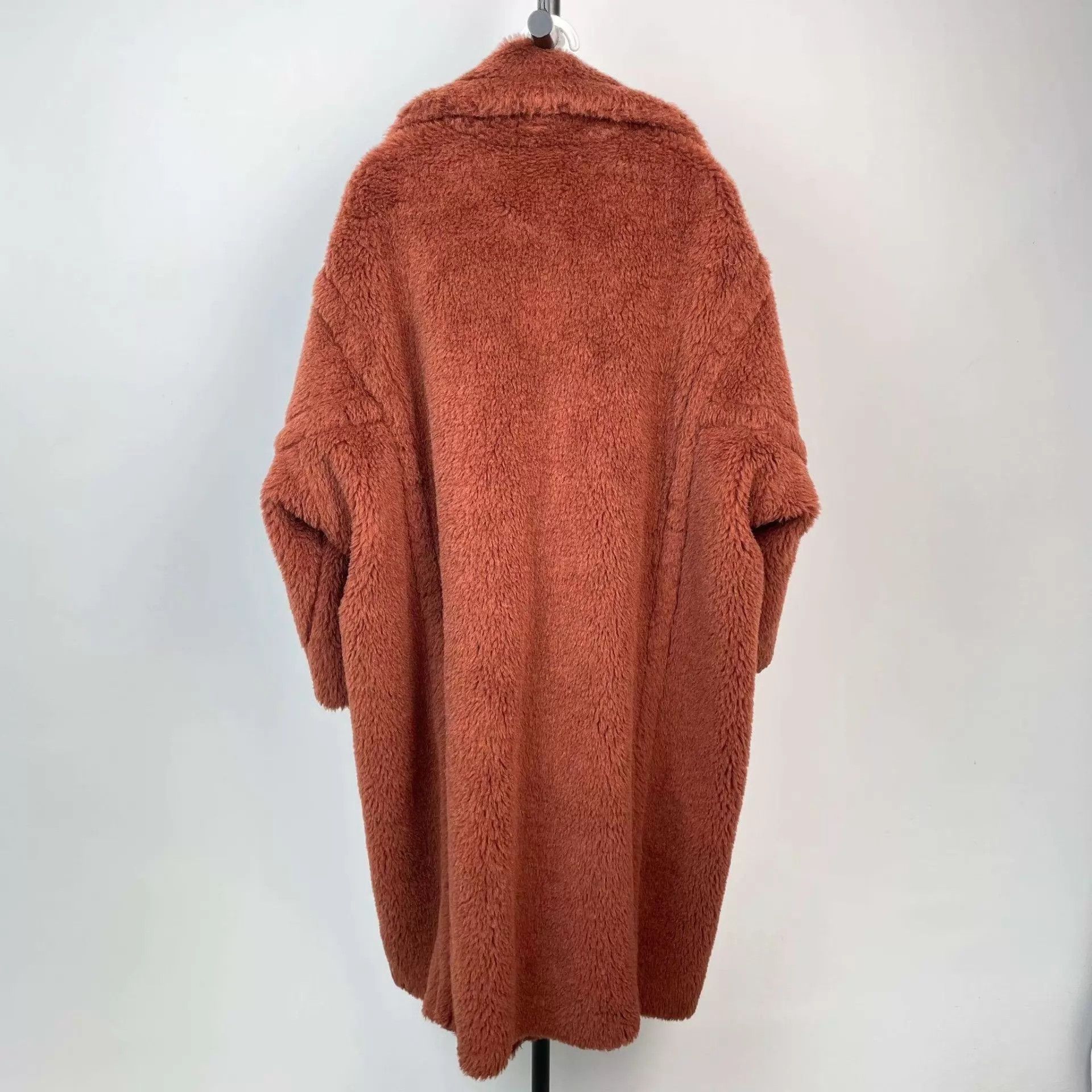 Max Mara MaxMara Teddy Coat 95 New Size S Brown Size S / US 4 / IT 40 - 2 Thumbnail