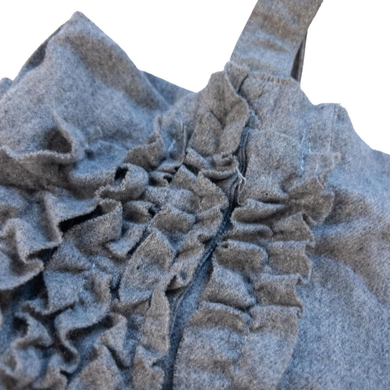 Tricot Comme des Garcons Vintage Comme Des Garcons tricot Wool Ruffle Shoulder Bag Size ONE SIZE - 8 Thumbnail