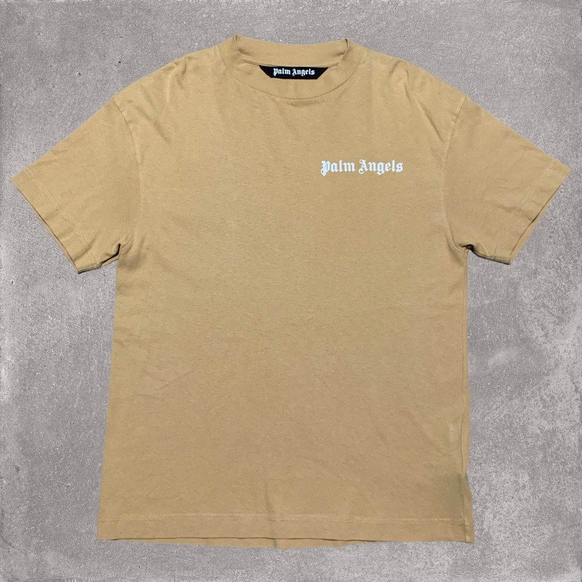 Palm Angels Palm Angels Small Classic Logo Tan Brown Tee Size US S / EU 44-46 / 1 - 1 Thumbnail