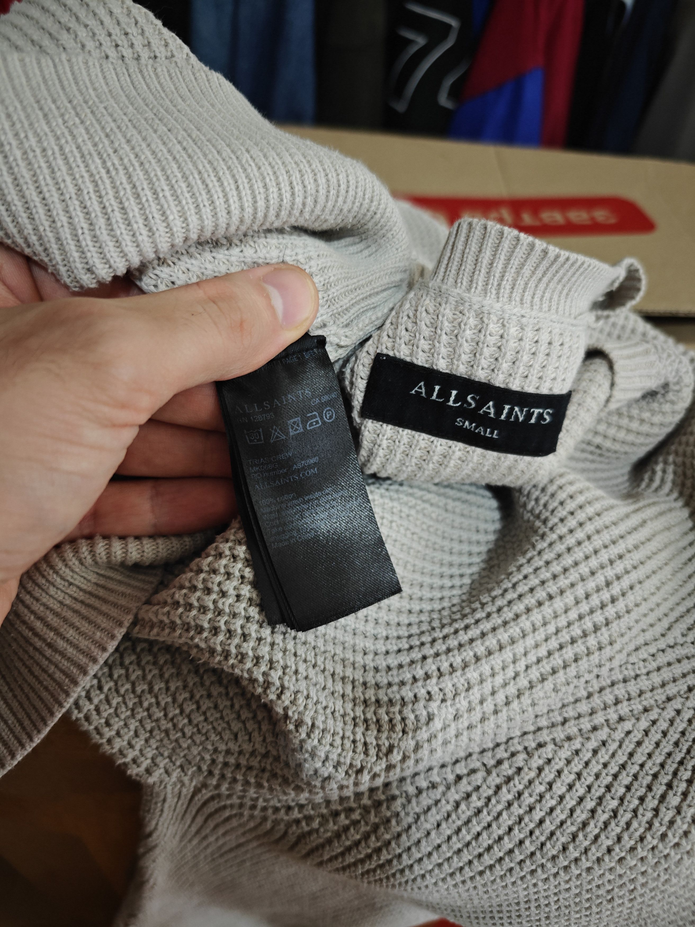 Allsaints Allsaints Sweater Trial Crewneck Knit Pullover size S Size US S / EU 44-46 / 1 - 8 Thumbnail