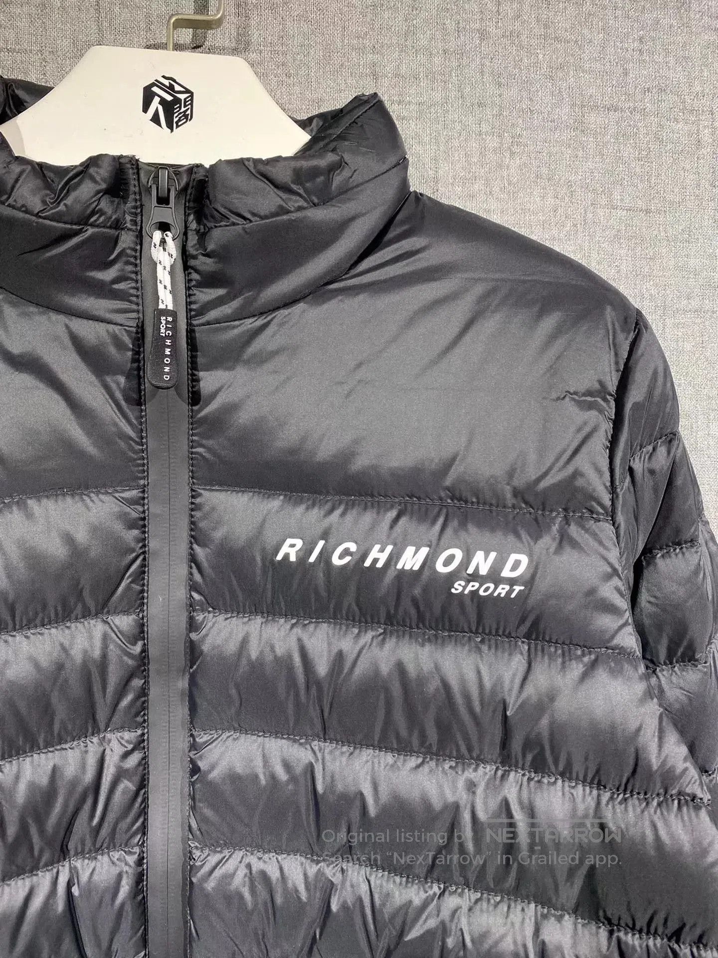 John Richmond richmond gray down jacket for men. Size US M / EU 48-50 / 2 - 3 Thumbnail