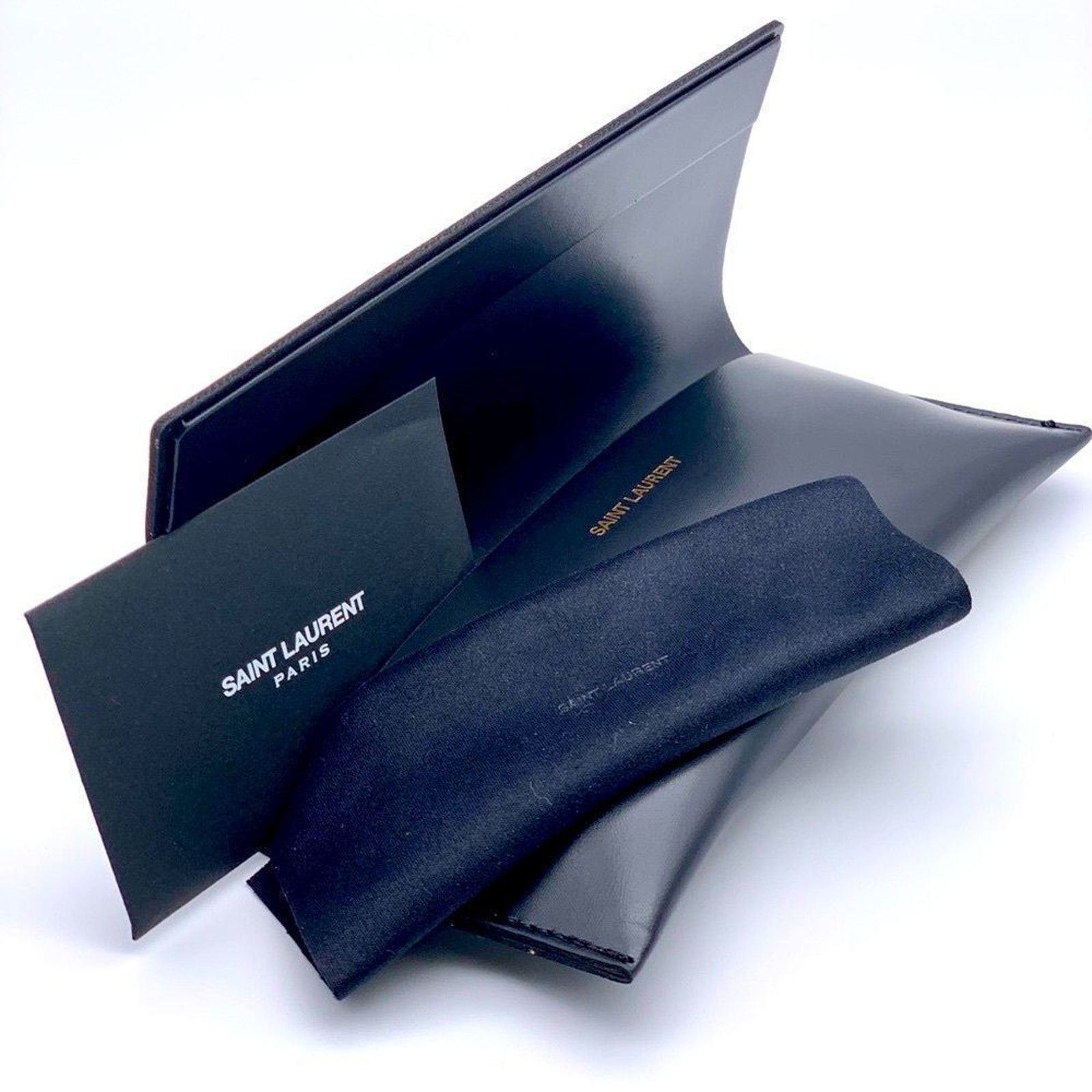 Saint Laurent Paris BRAND NWT Saint Laurent SL 276 Mica Black/Grey Sunglasses Size ONE SIZE - 10 Thumbnail