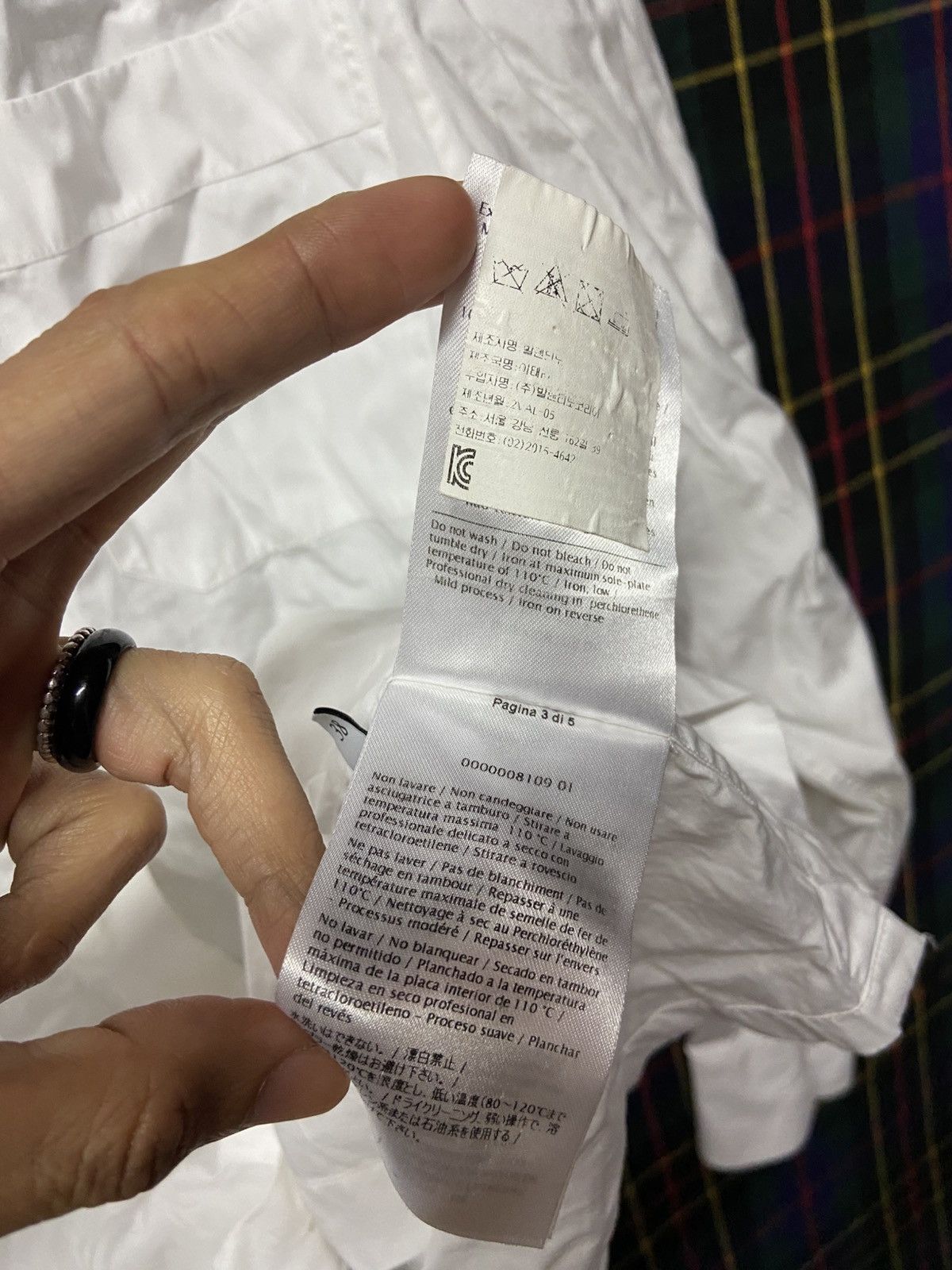 Valentino Rare seditionaries Valentino Spike Collar White Shirt Size XS / US 0-2 / IT 36-38 - 7 Thumbnail