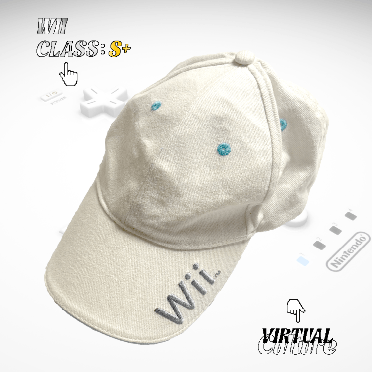 Other Vintage Wii Hat RARE Size ONE SIZE - 1 Thumbnail