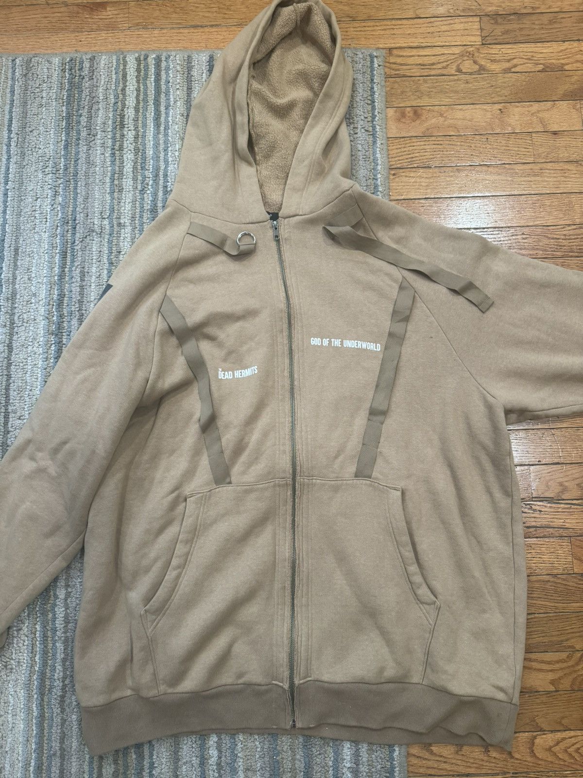 image of Undercover Hoodie in Brown, Men's (Size XL)