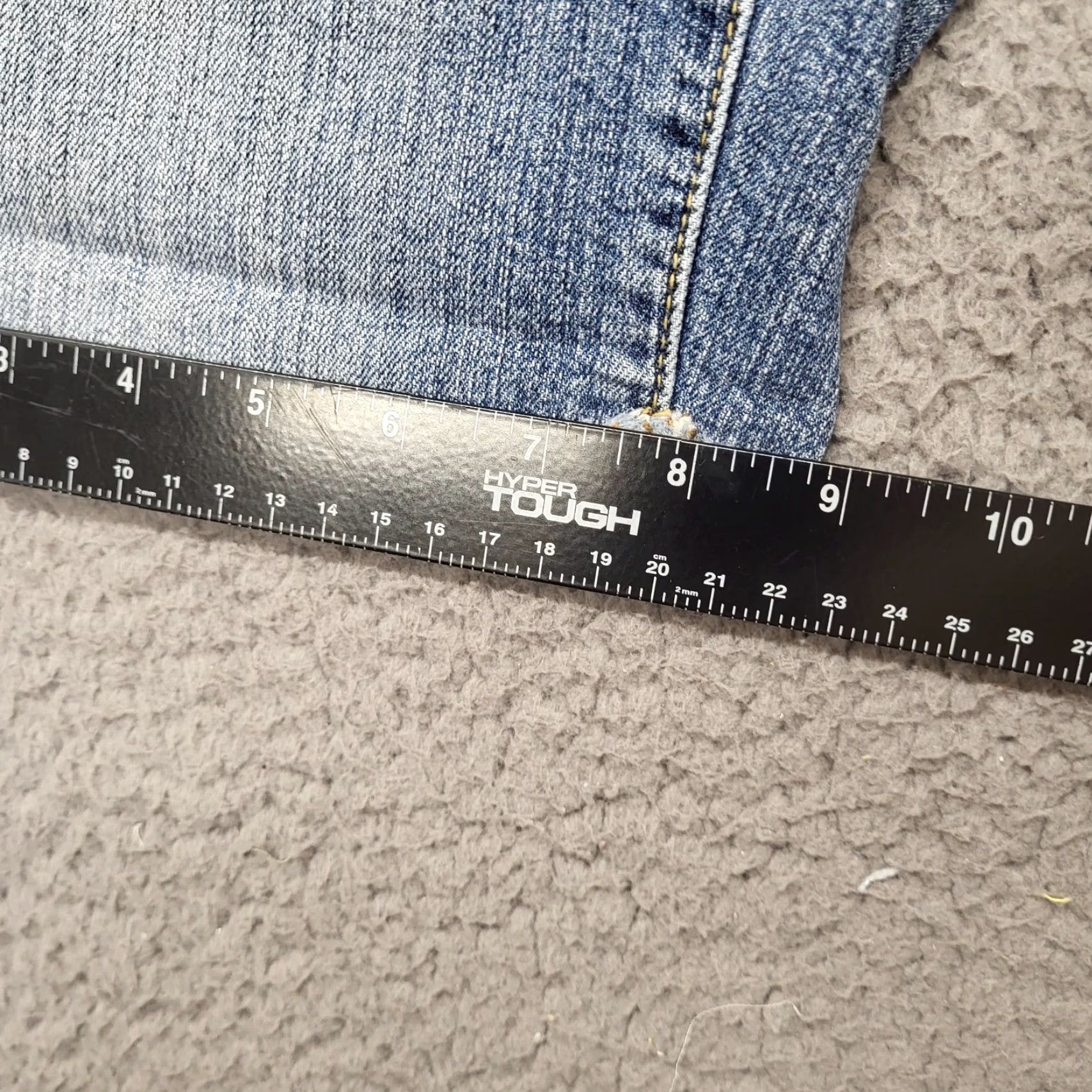 Apt. 9 Apt. 9 Shorts Denim Blue Women's Size 10 Bermuda Distressed Cuffed Casual 90s Size 32" / US 10 / IT 46 - 7 Thumbnail