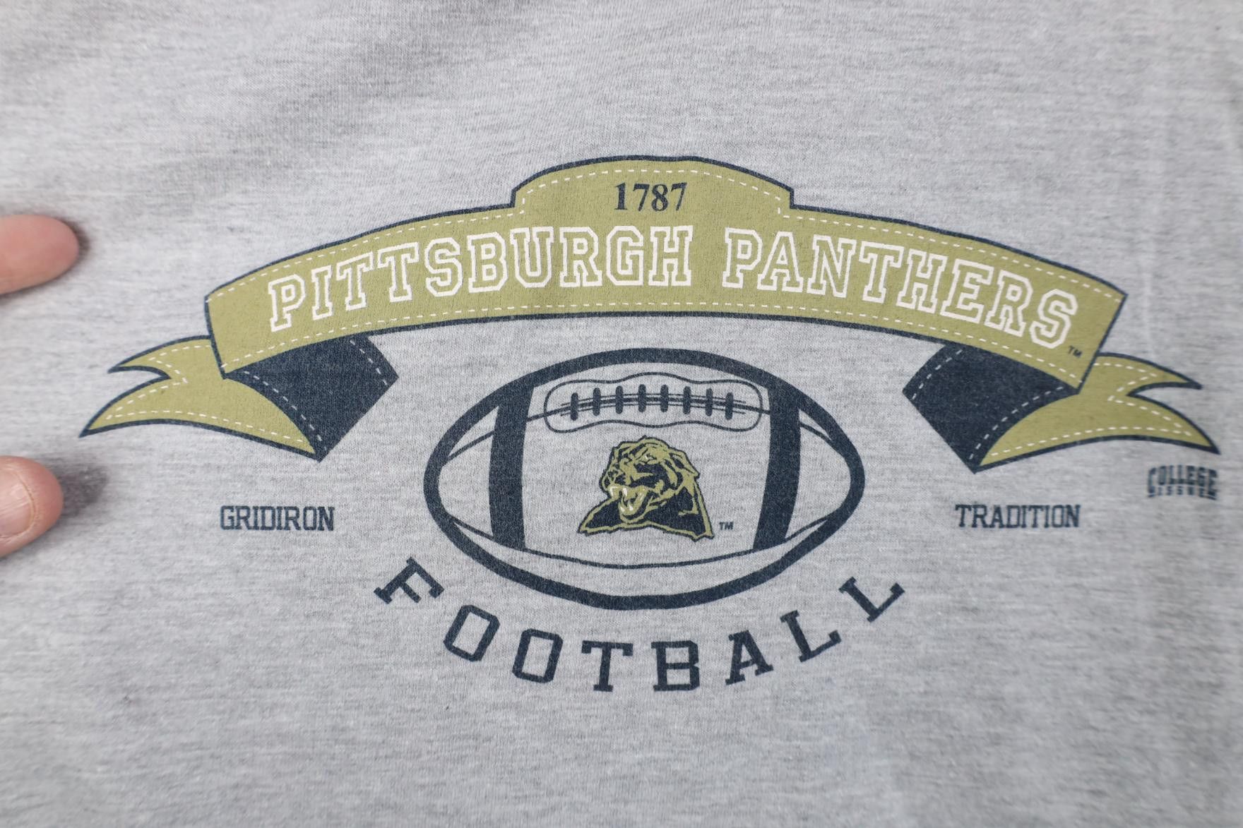 Vintage Vintage University of Pittsburgh Short Sleeve T-Shirt Size US L / EU 52-54 / 3 - 5 Thumbnail
