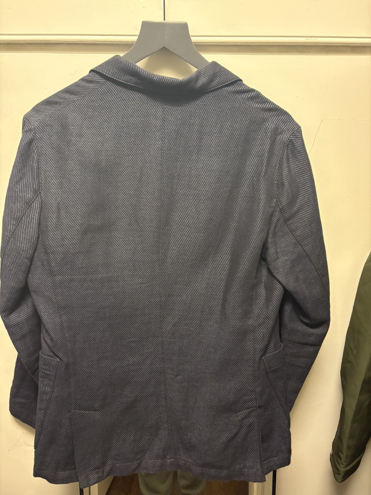 Our Legacy Our Legacy SS15 Cotton Linen Unstructured Blazer Size 36R - 4 Thumbnail