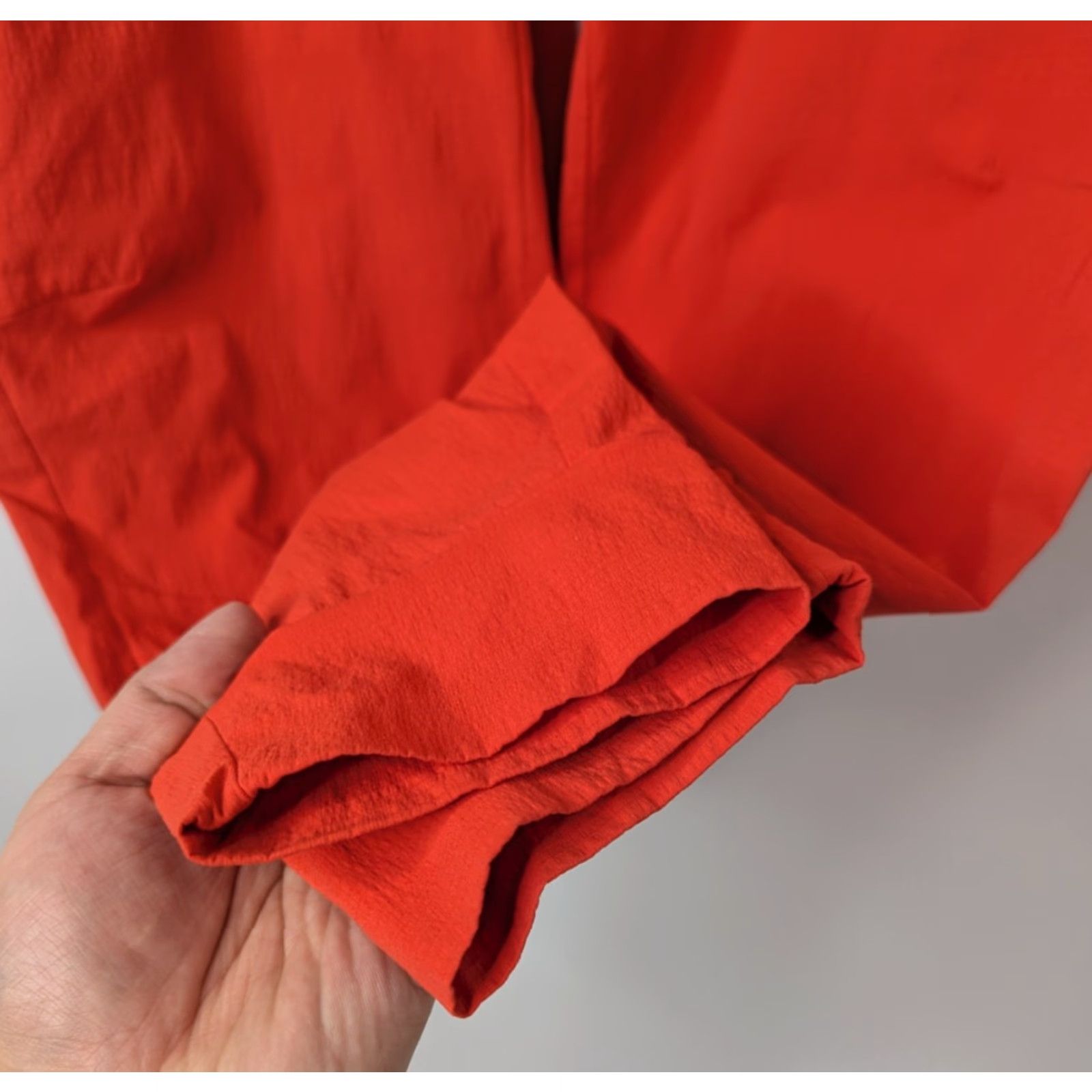 Athleta Athleta Trekkie North Jogger Pants Nylon Womens 12 Orange Stretch Casual Tapered Regular Fit Activewear Size 34" / US 12 / IT 48 - 3 Thumbnail