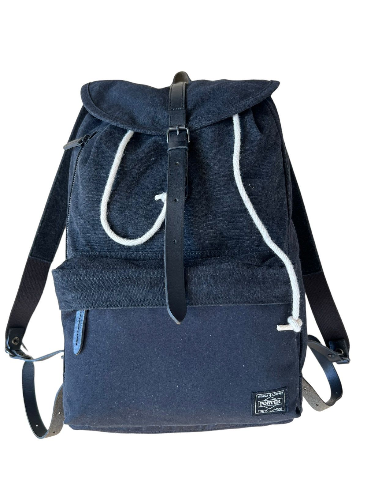 Porter Porter by Yoshida “ Used Look “ Backpack Bag Size ONE SIZE - 8 Thumbnail