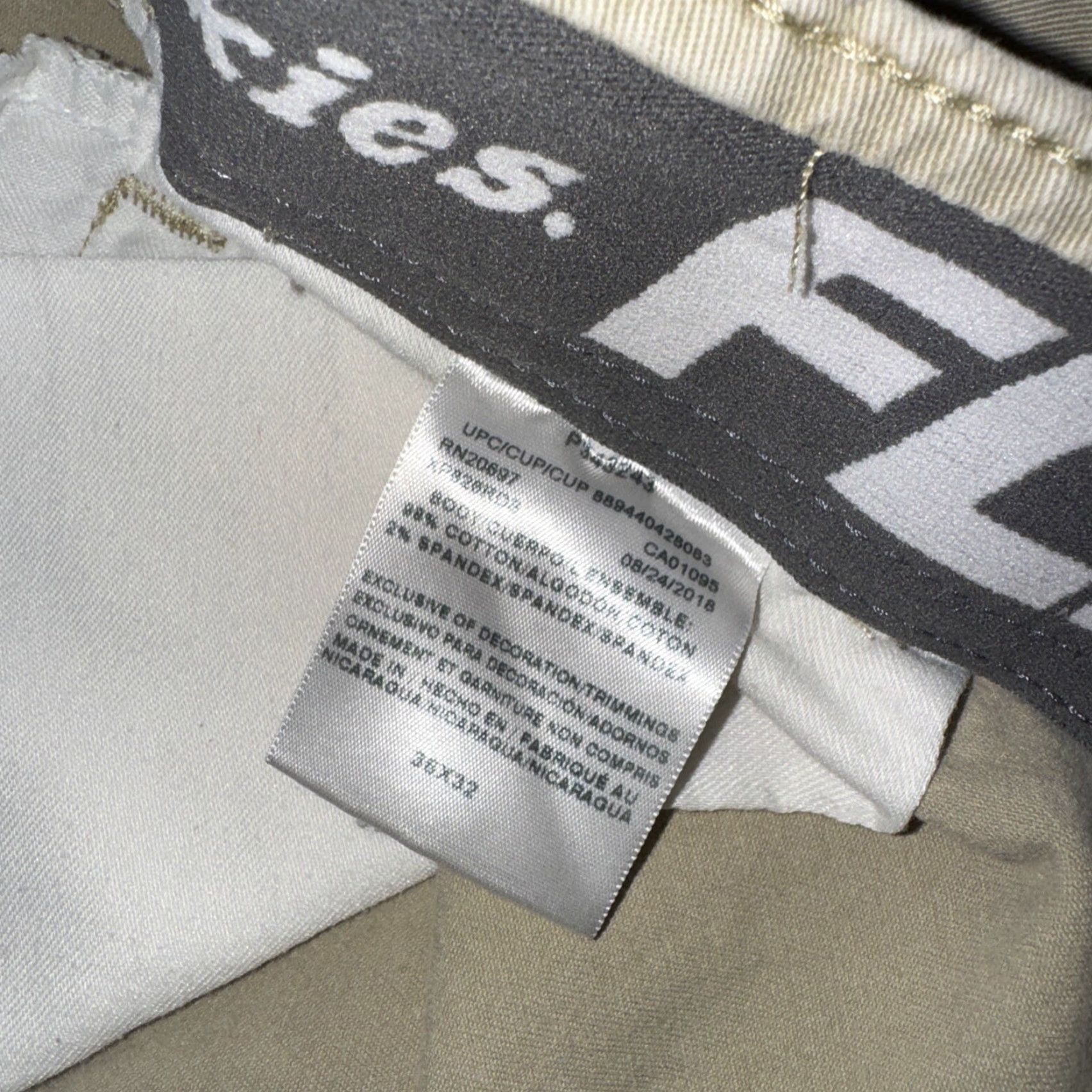 Dickies Dickies Flex Chino Pants Khaki 36x31 Mens Regular Pants Beige Chino Casual Workwear Pockets Comfort Easy Care 90s? Size US 36 / EU 52 - 6 Thumbnail