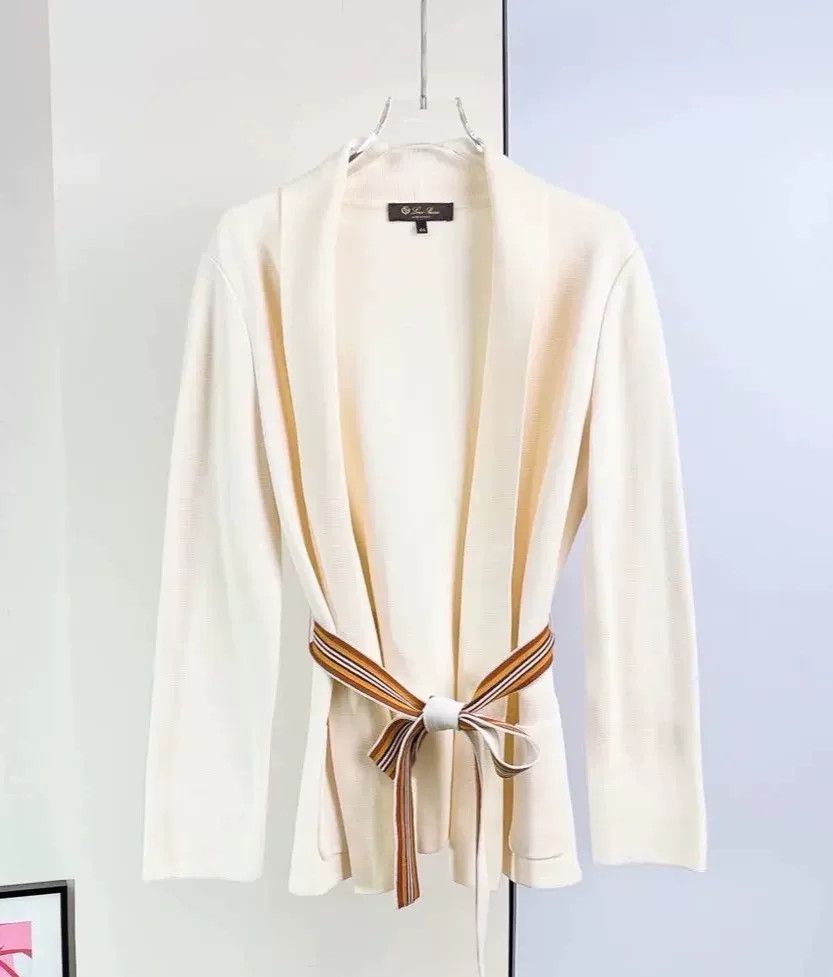 Loro Piana Loro Piana Beige Cardigan Coat Size US S / EU 44-46 / 1 - 1 Thumbnail