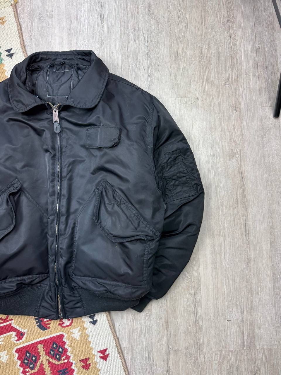Japanese Brand × Vintage Vintage Miltec Ma-1 Bomber Jacket Size US L / EU 52-54 / 3 - 3 Thumbnail