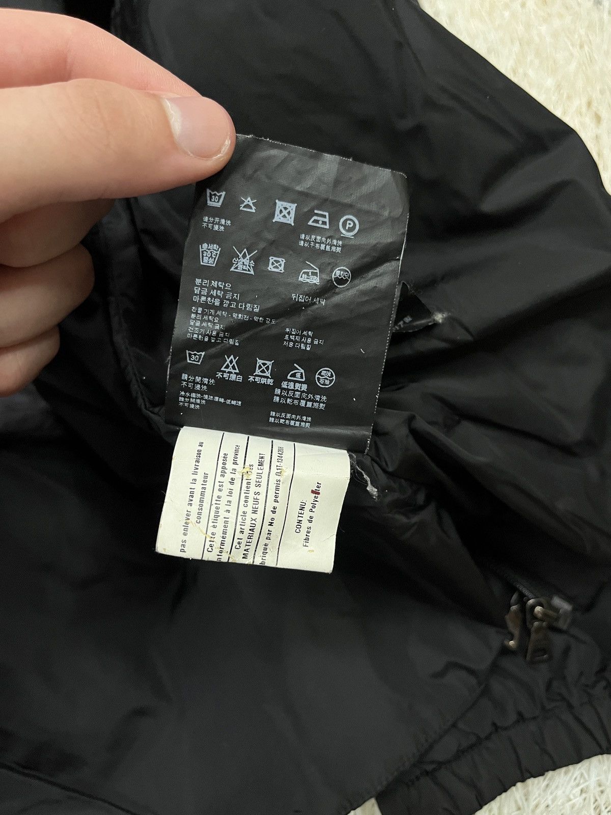 Prada Vintage Prada Black Nylon Bomber Jacket Sport Gore-Tex Size US L / EU 52-54 / 3 - 22 Thumbnail