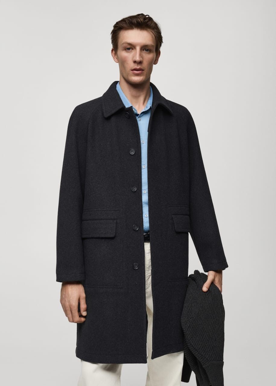 Rageblue Long Coat Australian Merino Wool Jacket