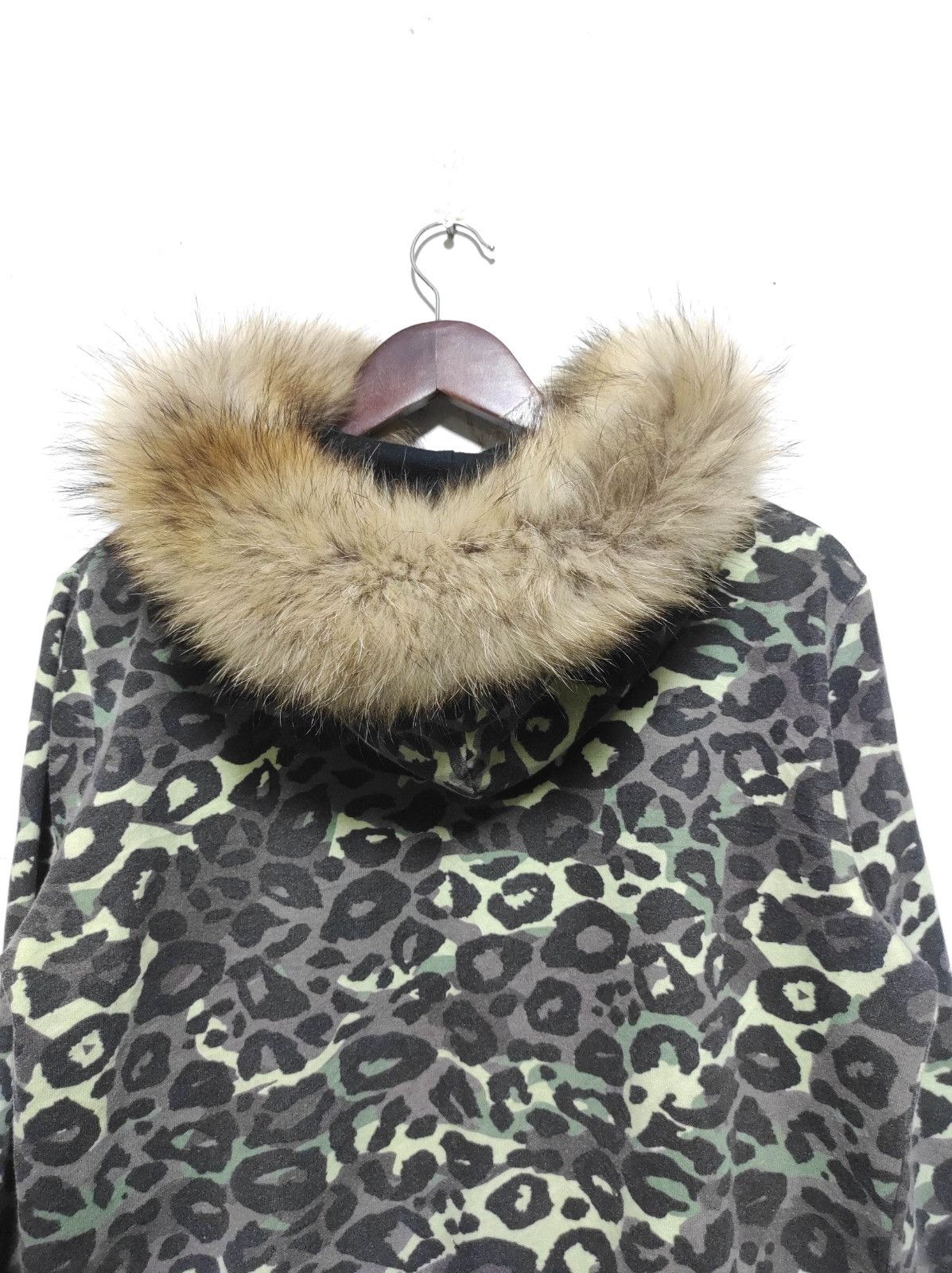 Japanese Brand Anap Leopard zip fur hoodie ifsix LGB style Size US M / EU 48-50 / 2 - 11 Thumbnail