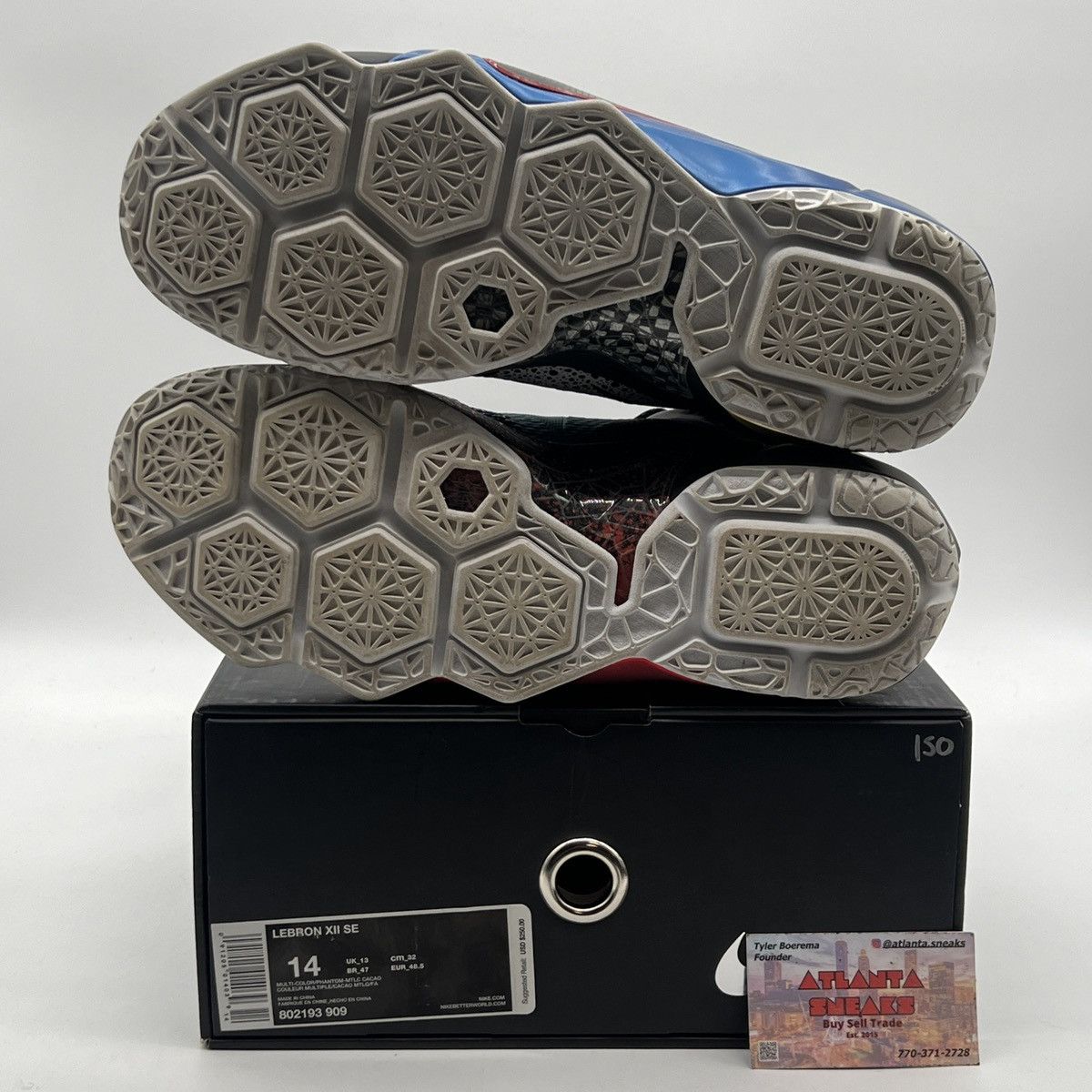 Nike Lebron 12 what the Size US 14 / EU 47 - 8 Thumbnail