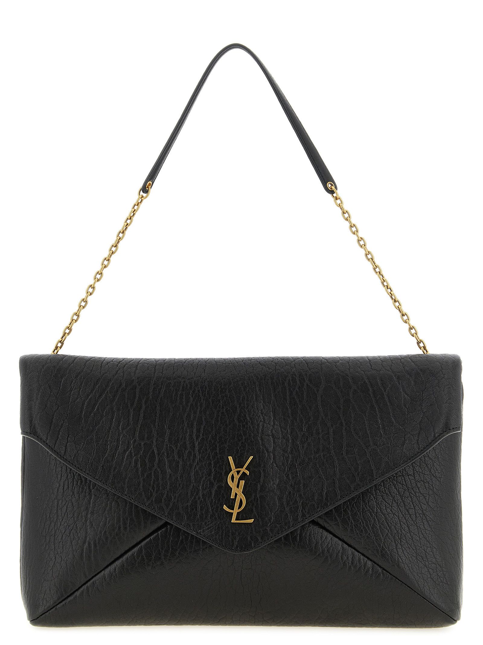 Saint Laurent Paris 'envelope' Large Clutch Bag, Women's