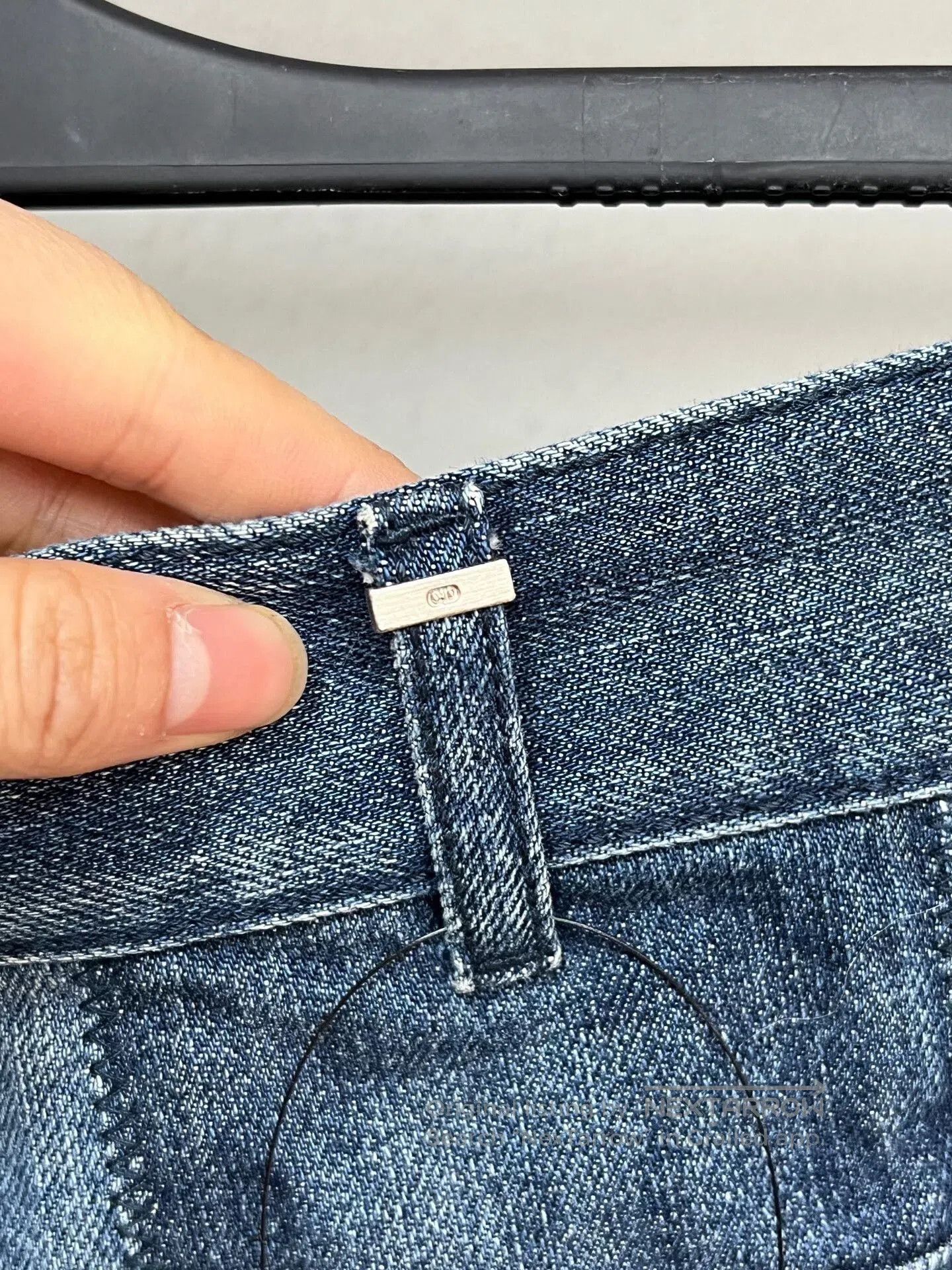 Dior Dior Color-Block Flared Jeans Size 38. Size 37" - 3 Thumbnail