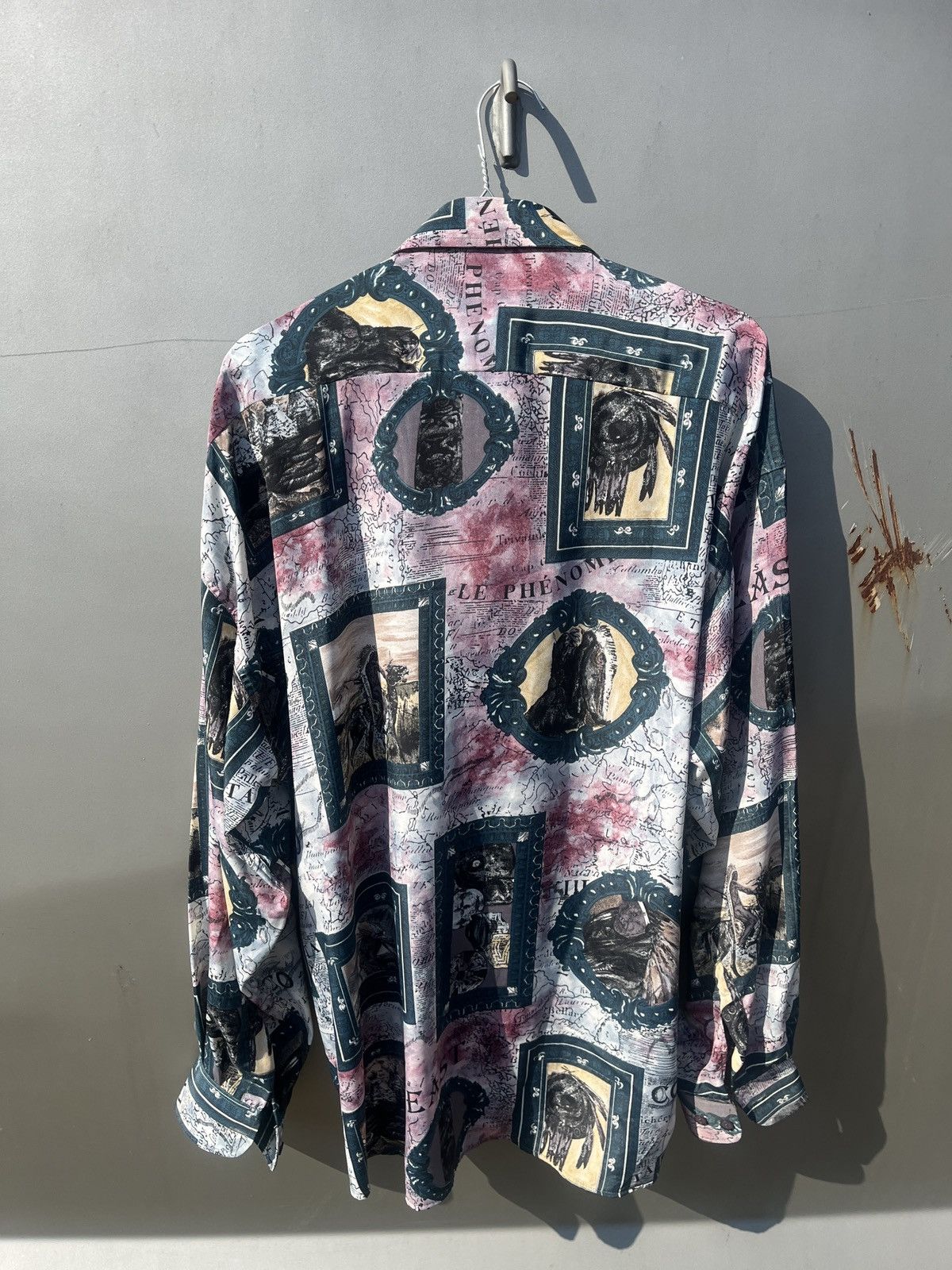 Pierre Cardin Vintage Pierre Cardin Silk Button Shirt Map World Gianni Size US XL / EU 56 / 4 - 3 Thumbnail