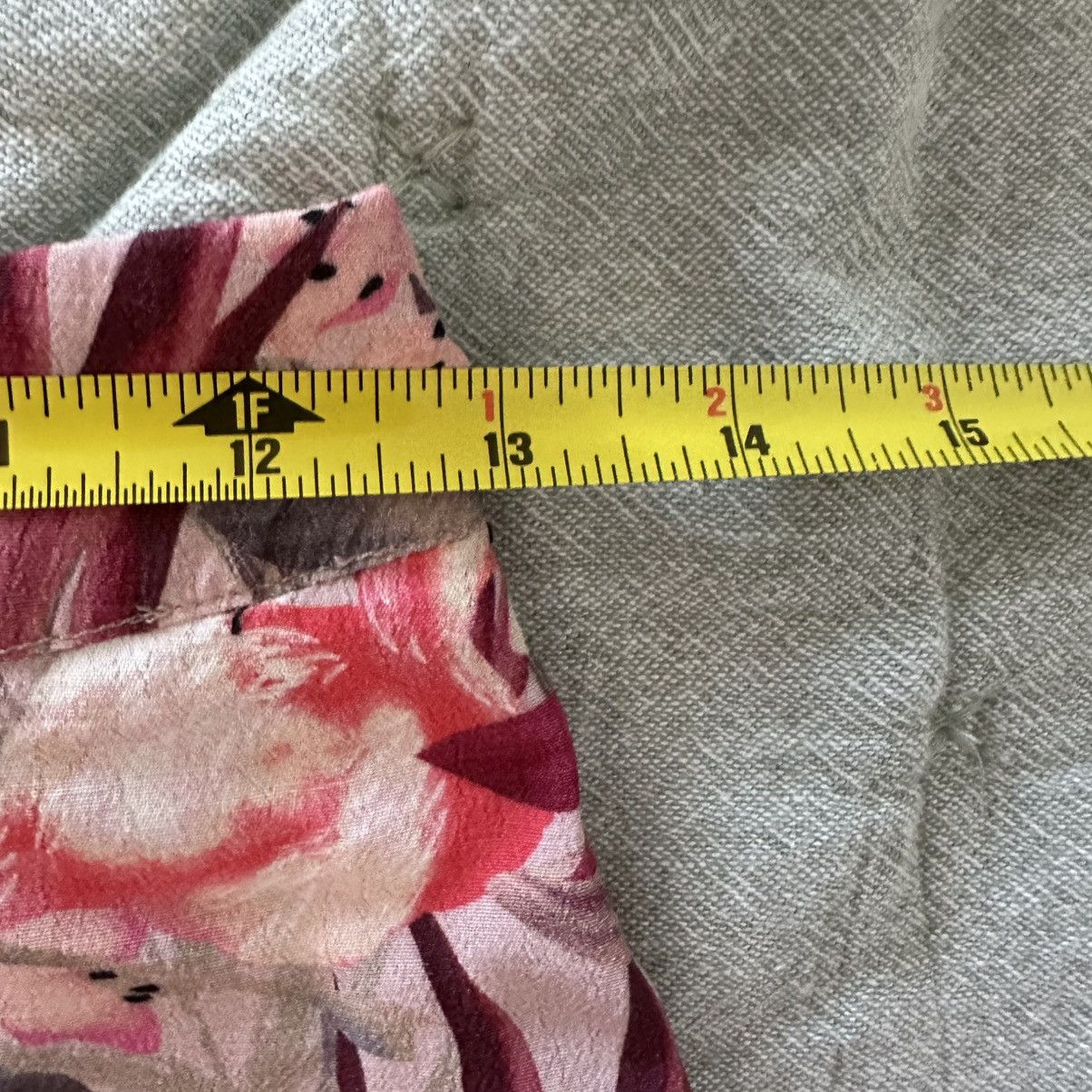 Zara Zara Tropical Print Ruffle Hem Shorts Medium Size 30" / US 8 / IT 44 - 3 Thumbnail