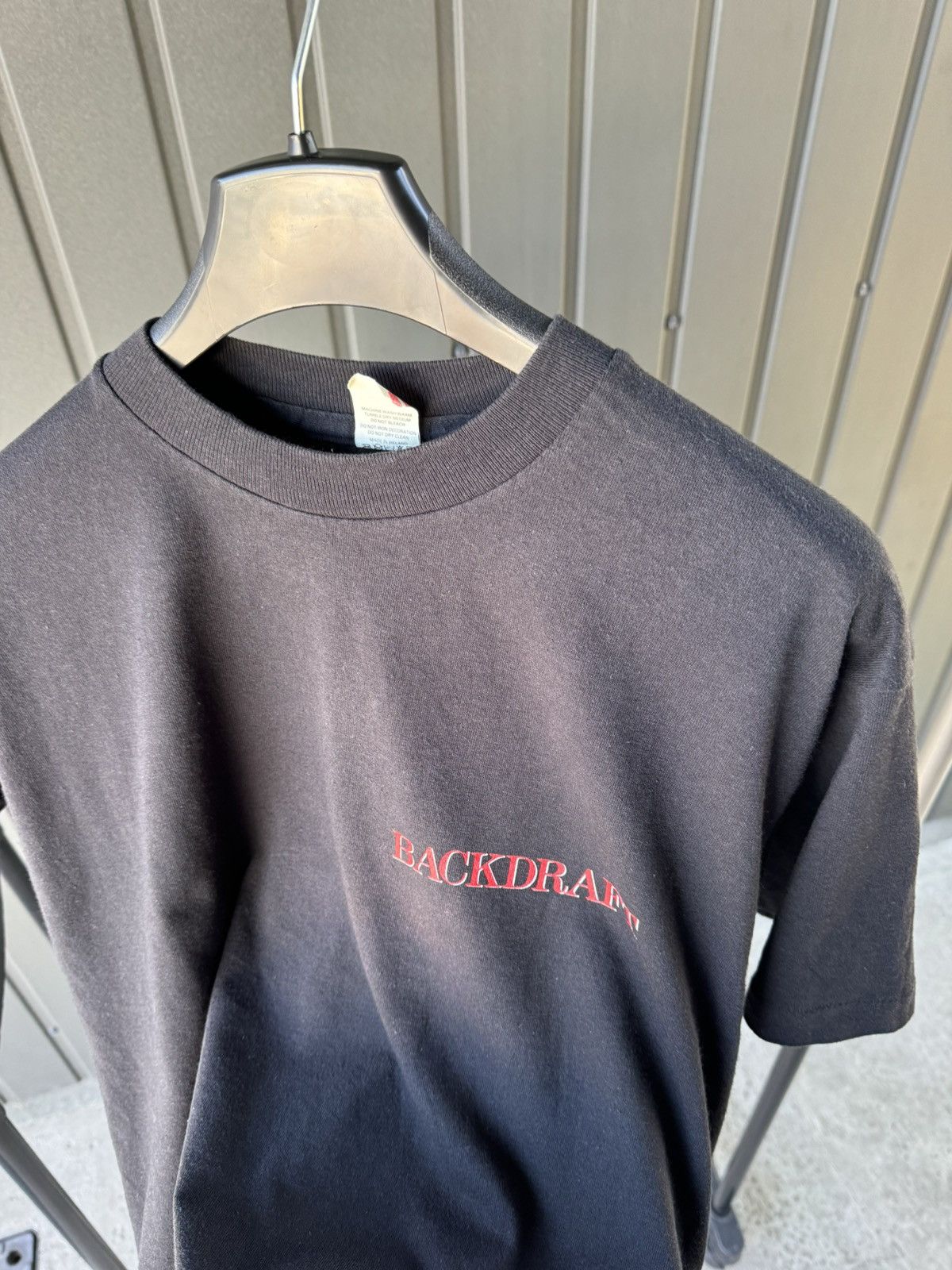 Vintage Vintage Backdraft Movie Fire Dept T Shirt USA Size US XL / EU 56 / 4 - 11 Thumbnail
