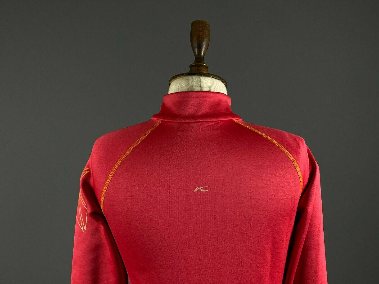 KJUS Kjus Switzerland Red 1/4 Zip Ski Jacket Size EU164 15-16y Size ONE SIZE - 7 Thumbnail