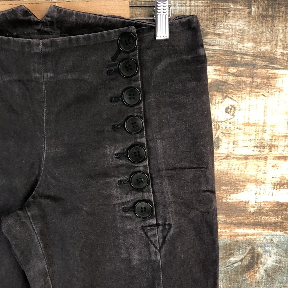 Japanese Brand × Vintage DL Homspun made in japan Dark Blue Casual Pants #C096 Size US 28 / EU 44 - 8 Thumbnail