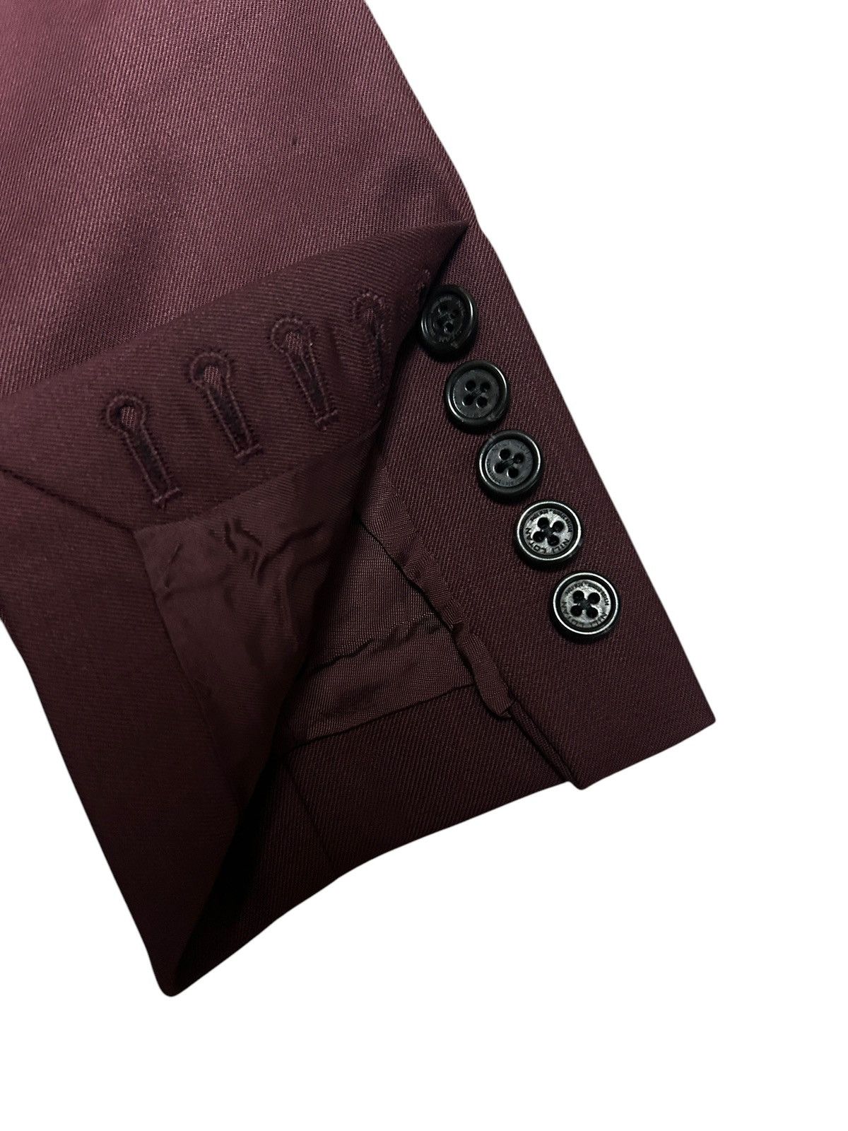 Nili Lotan Burgundy Blazer Size XS / US 0-2 / IT 36-38 - 5 Thumbnail