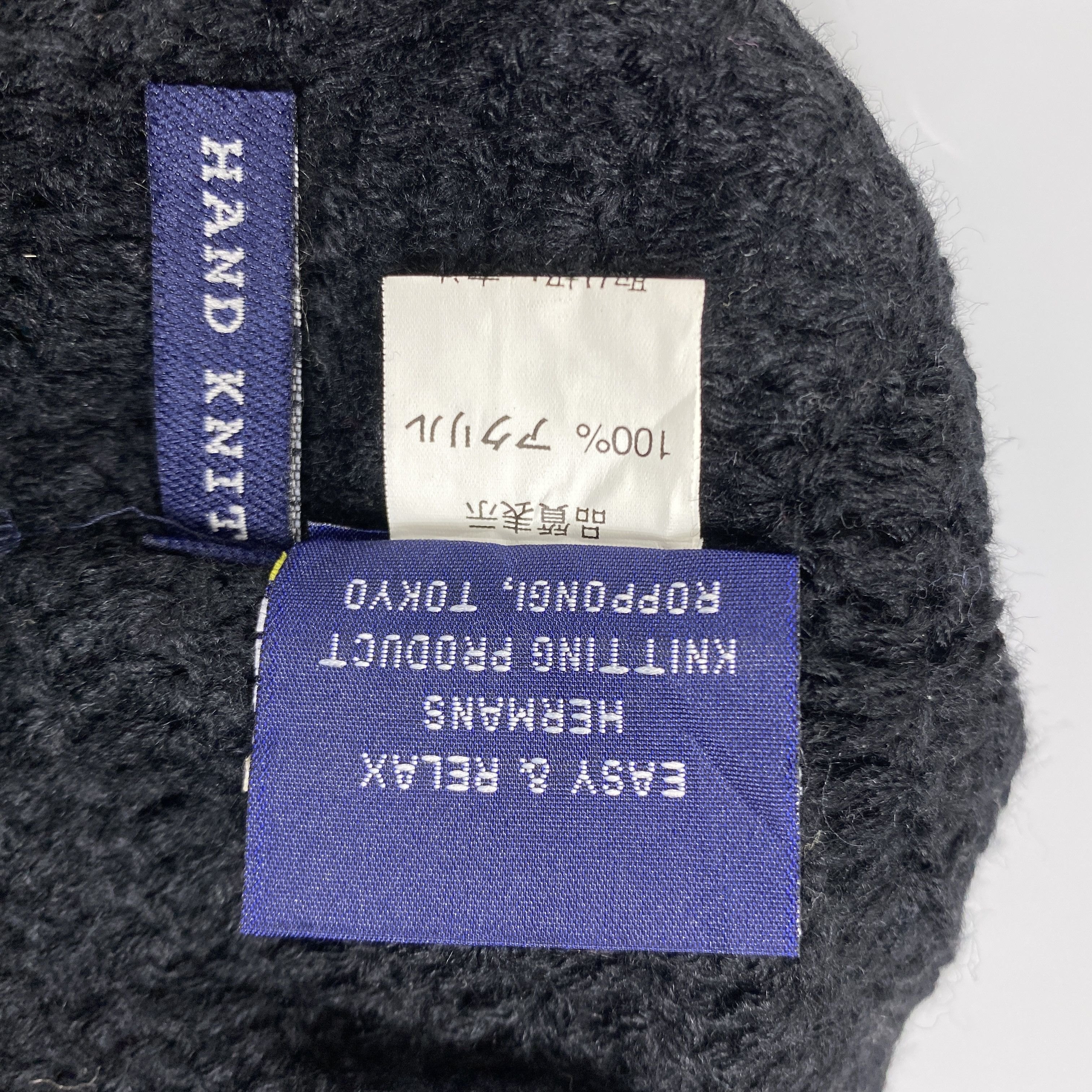 Japanese Brand Crochet Cable Beanie Hats -BN917 Size ONE SIZE - 7 Thumbnail