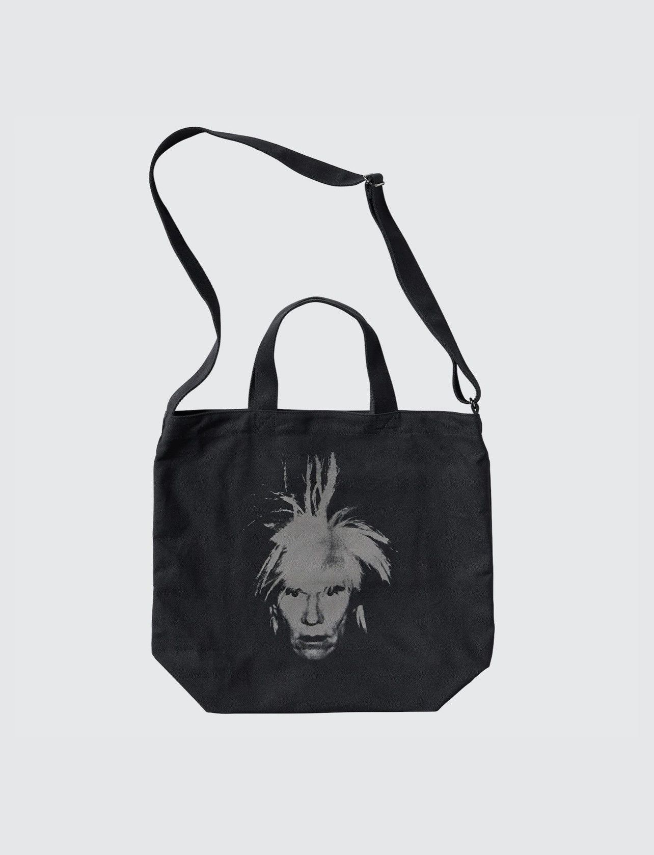 Andy Warhol × Kaws × Uniqlo Rare KAWS X ANDY WARHOL X UNIQLO 2-Way Tote Bag Size ONE SIZE - 1 Thumbnail