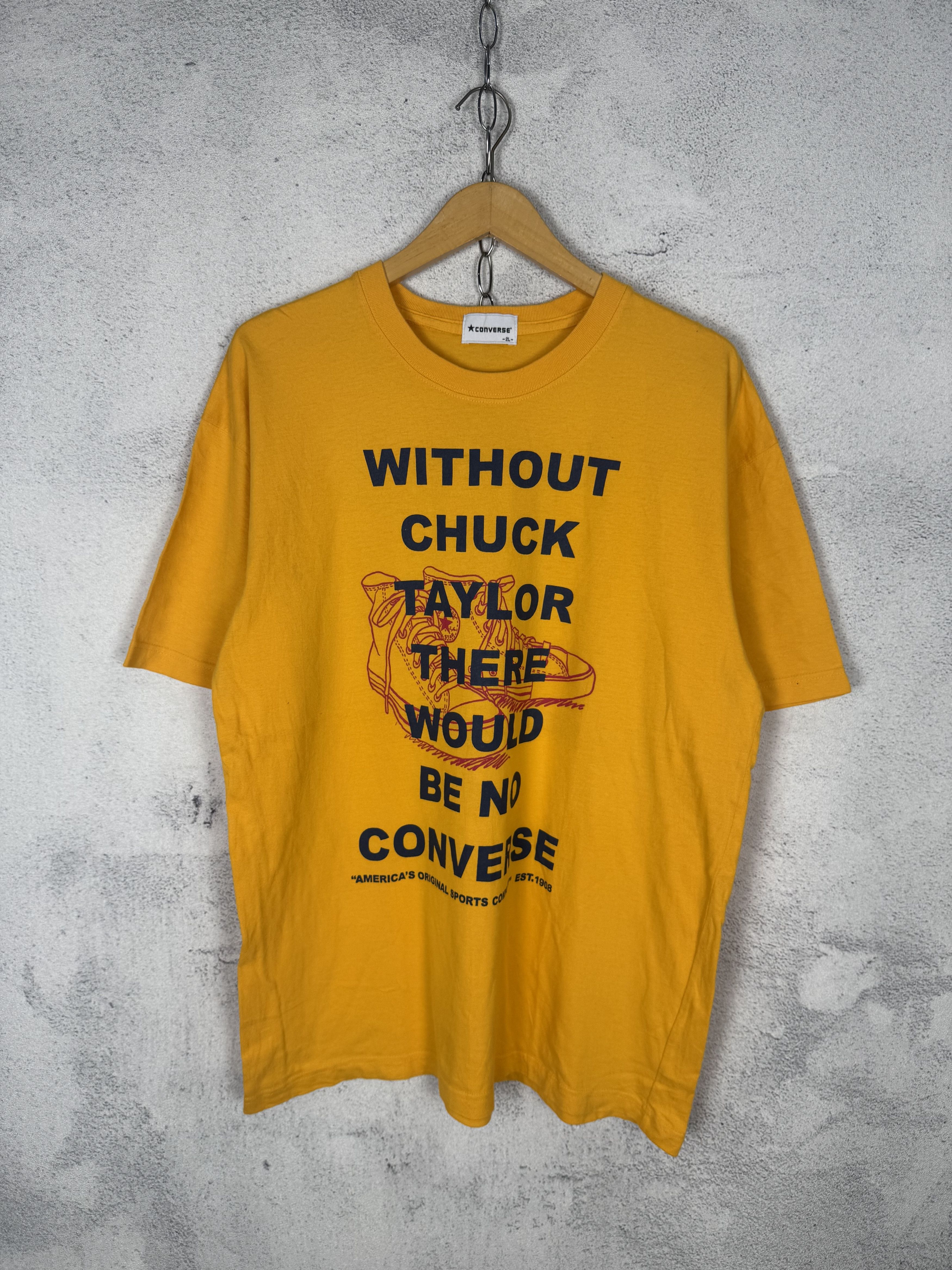 Converse Vintage Converse Chuck Taylor Tshirt Size US L / EU 52-54 / 3 - 1 Thumbnail