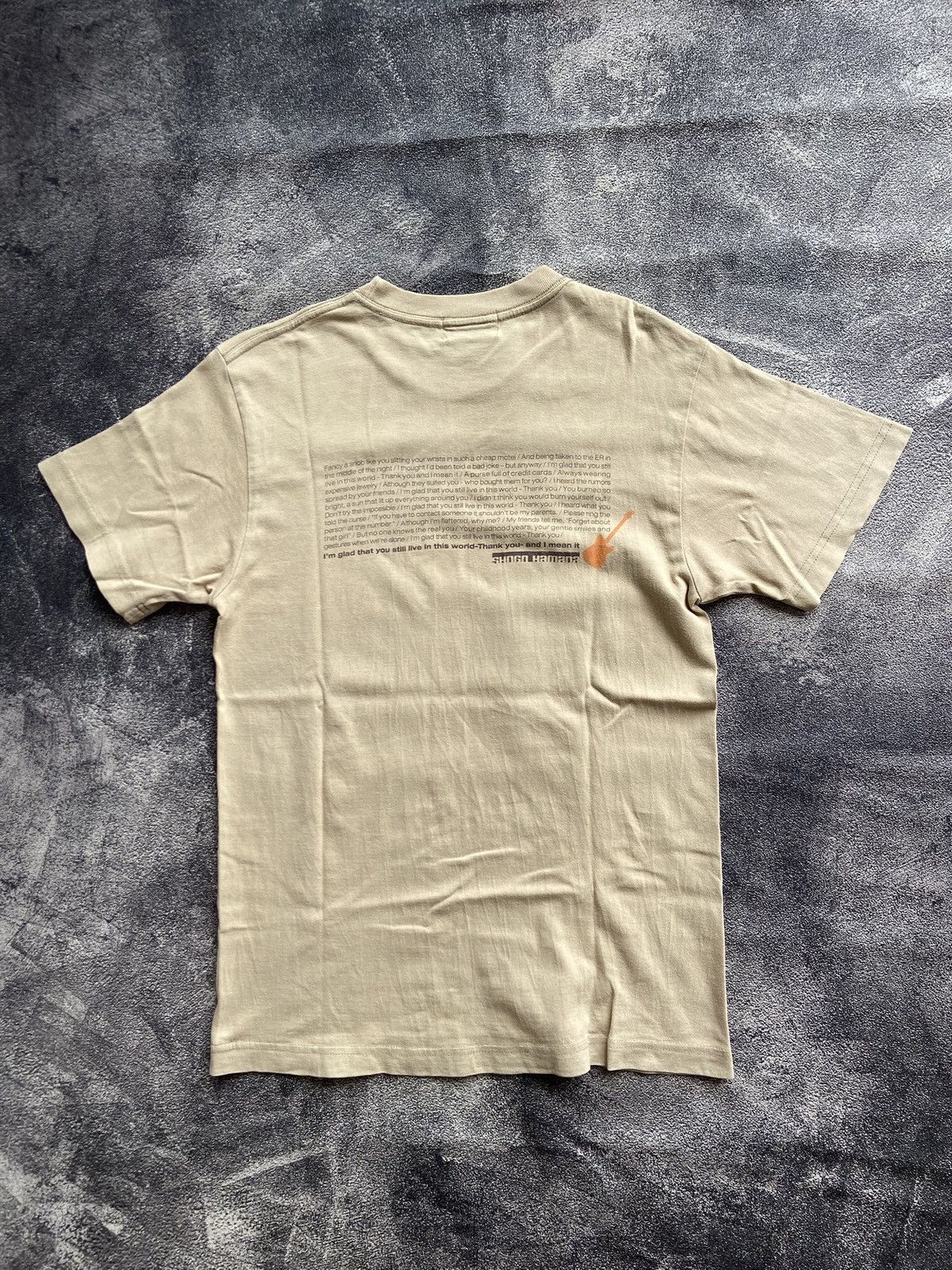Band Tees RARE Shogo Hamada 2000s Thank You Tshirt Size US S / EU 44-46 / 1 - 6 Thumbnail