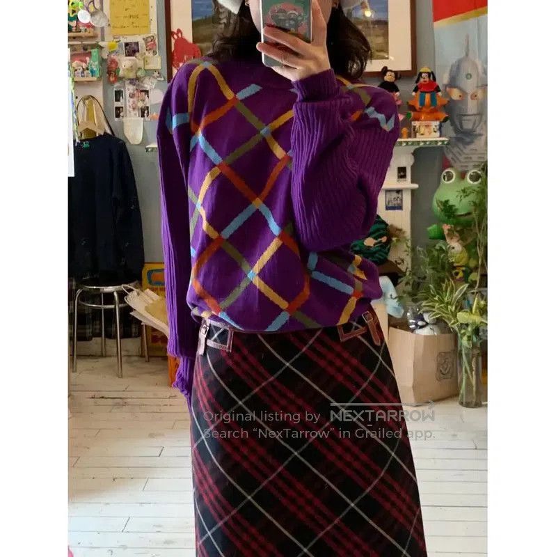 Burberry Burberry Red Cotton Plaid Women’s Skirt. Size 27" / US 4 / IT 40 - 7 Thumbnail