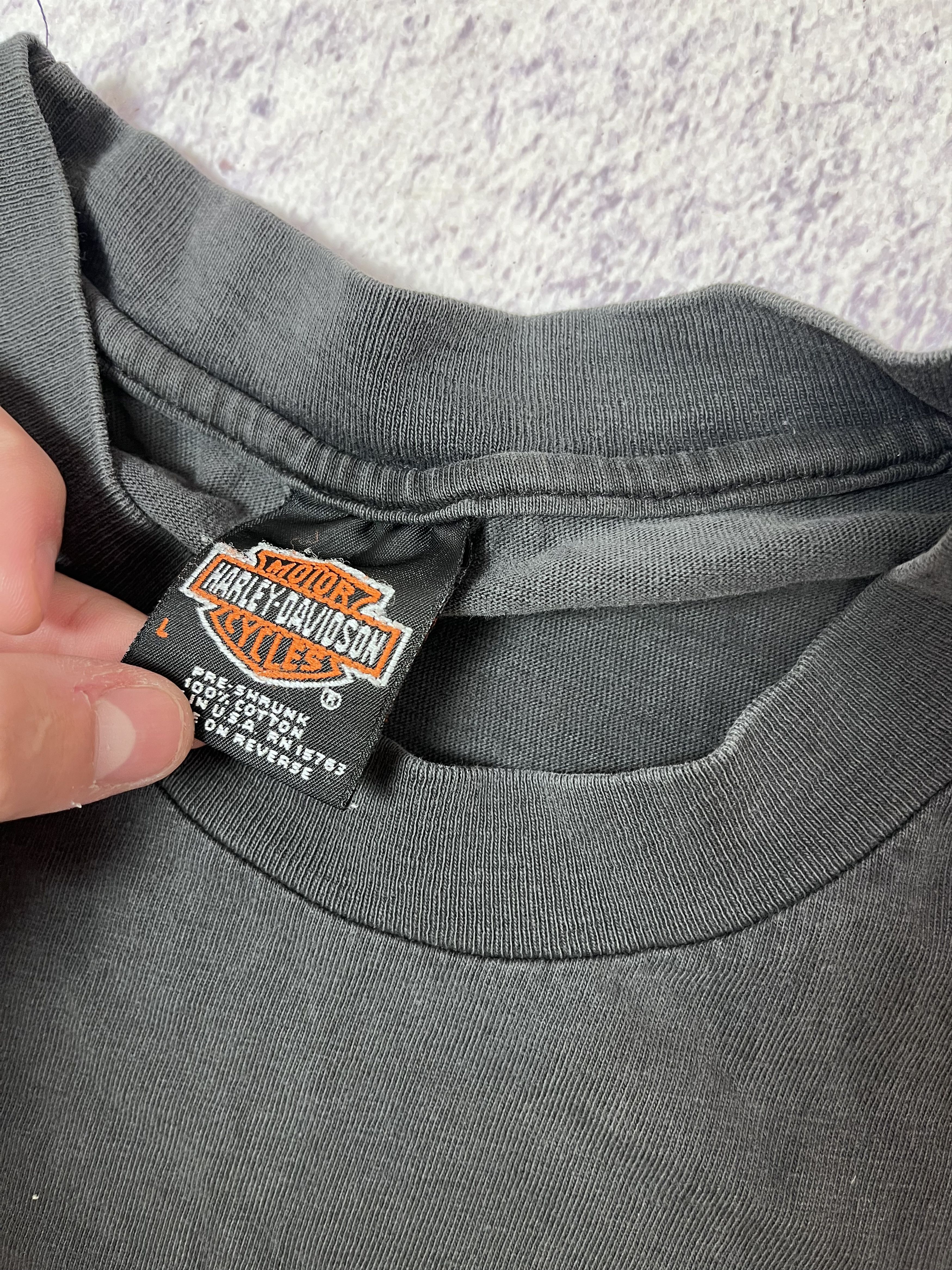 Harley Davidson × Japanese Brand Vintage mens t-shirt Harley-Davidson size L 1998 Size US L / EU 52-54 / 3 - 10 Thumbnail