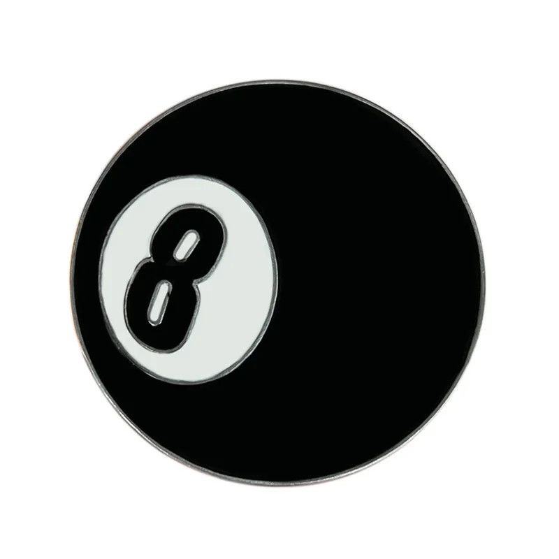 Vintage Billiard Black Ball Belt Buckles Size ONE SIZE - 1 Thumbnail